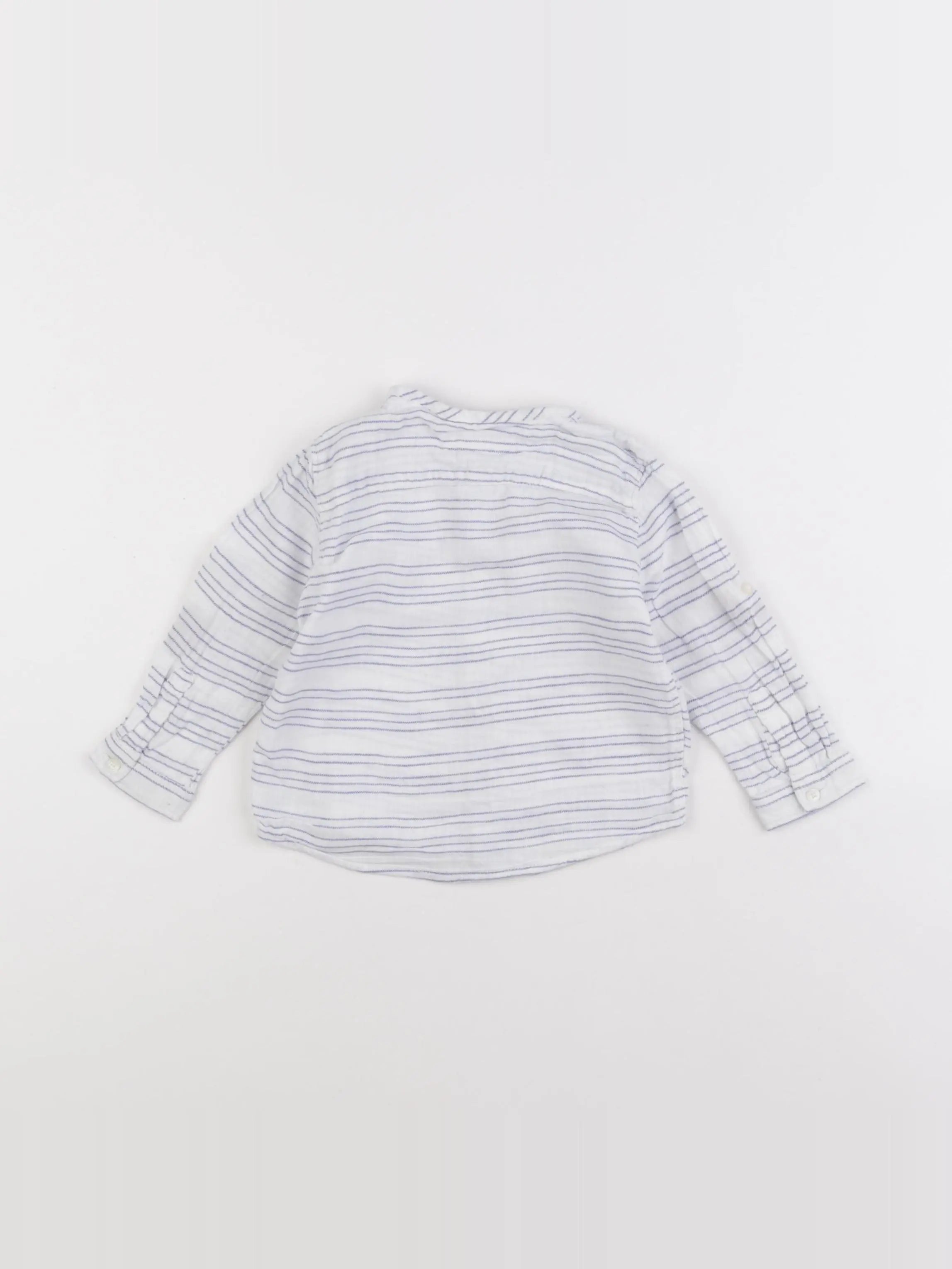 Zara - chemise bleu - 9/12 mois