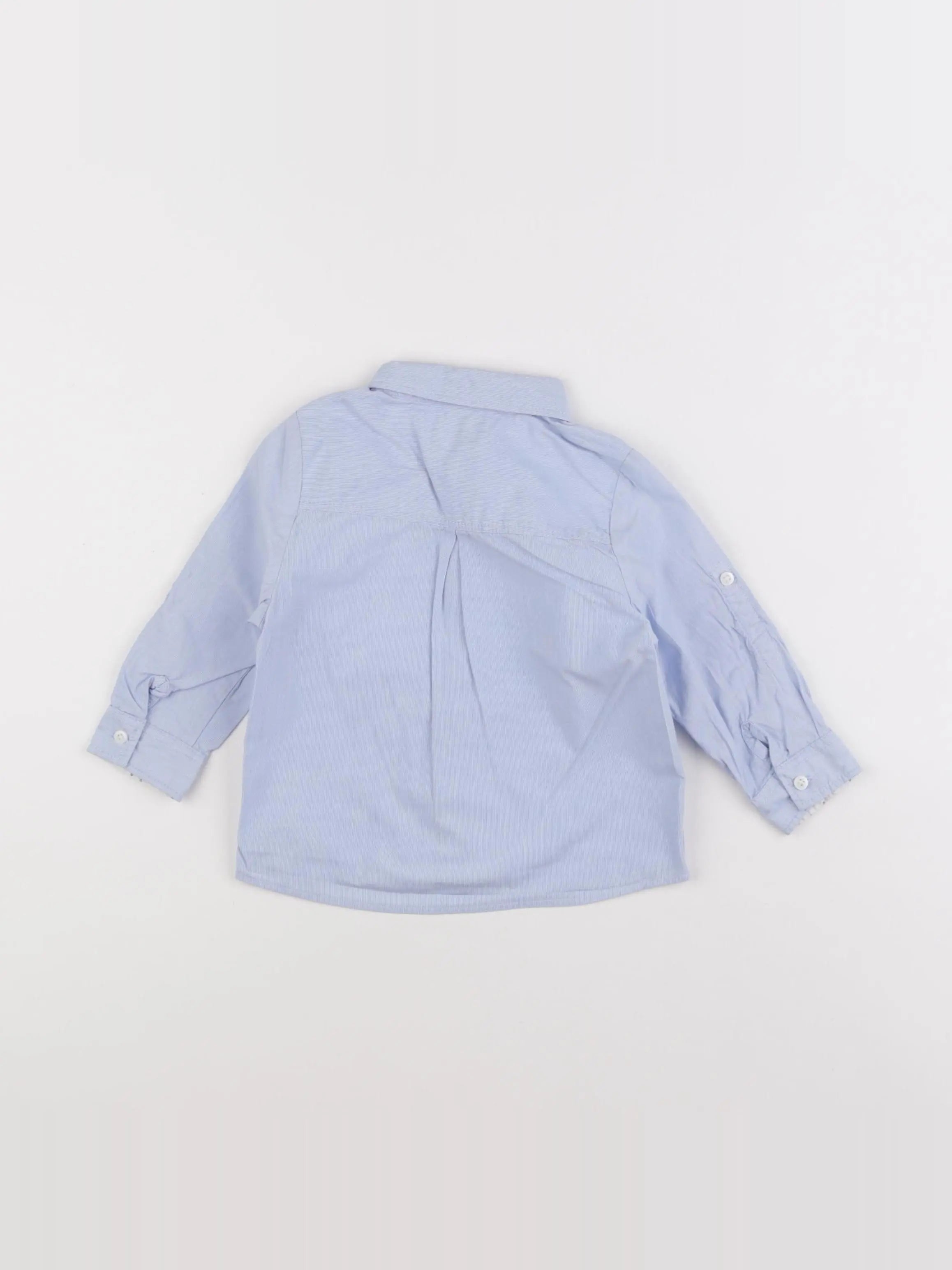 Tape à l'oeil - chemise bleu - 18 mois