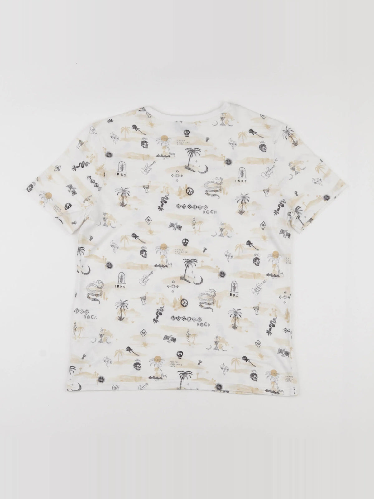 IKKS - tee-shirt multicolore - 14 ans