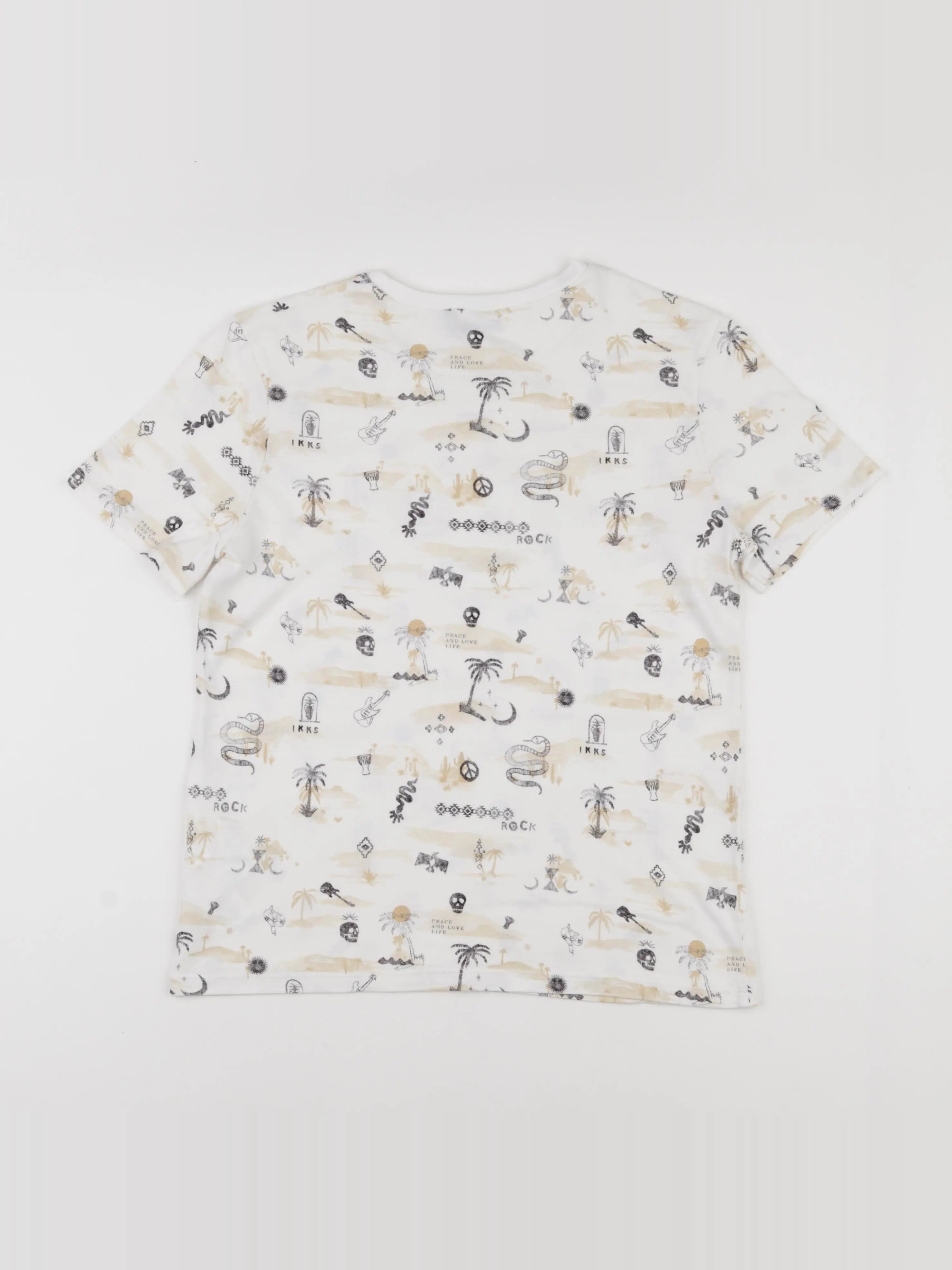 IKKS - tee-shirt multicolore - 14 ans