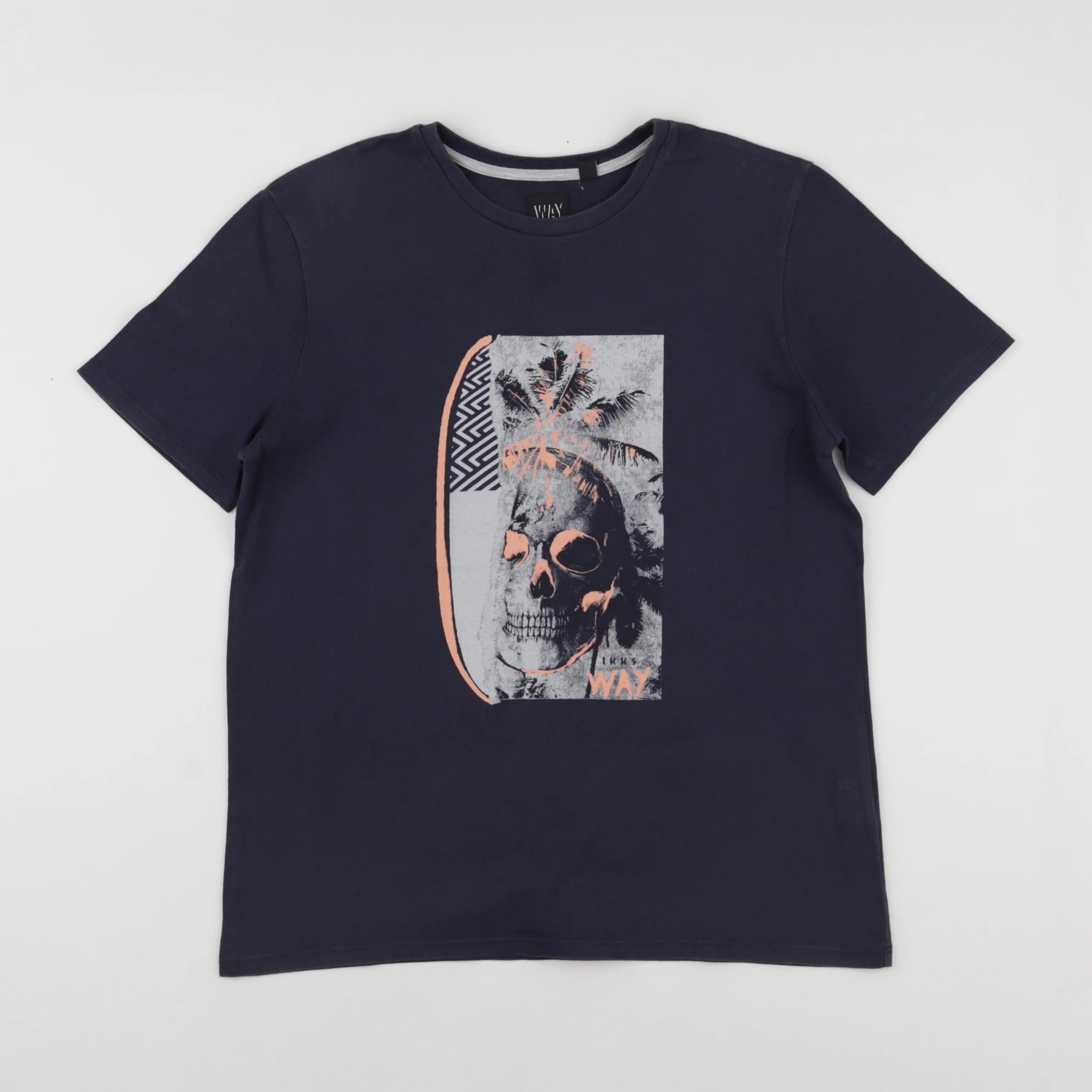 IKKS - tee-shirt bleu - 14 ans