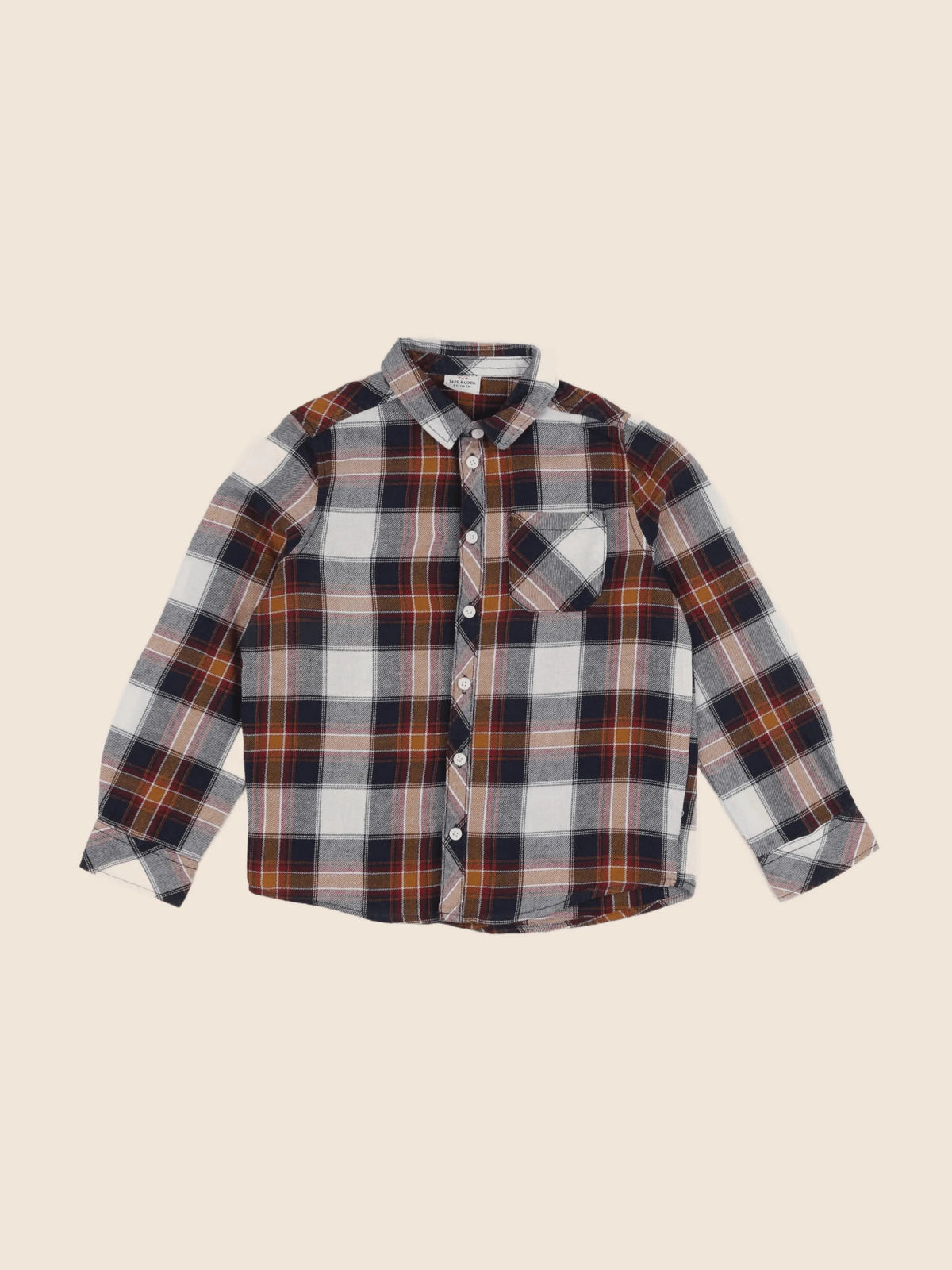 Tape à l'oeil - chemise marron - 6 ans