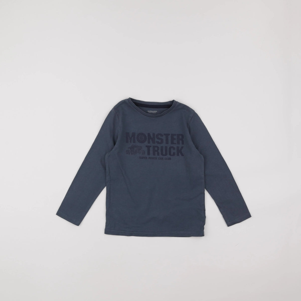 Vertbaudet - tee-shirt bleu - 6 ans