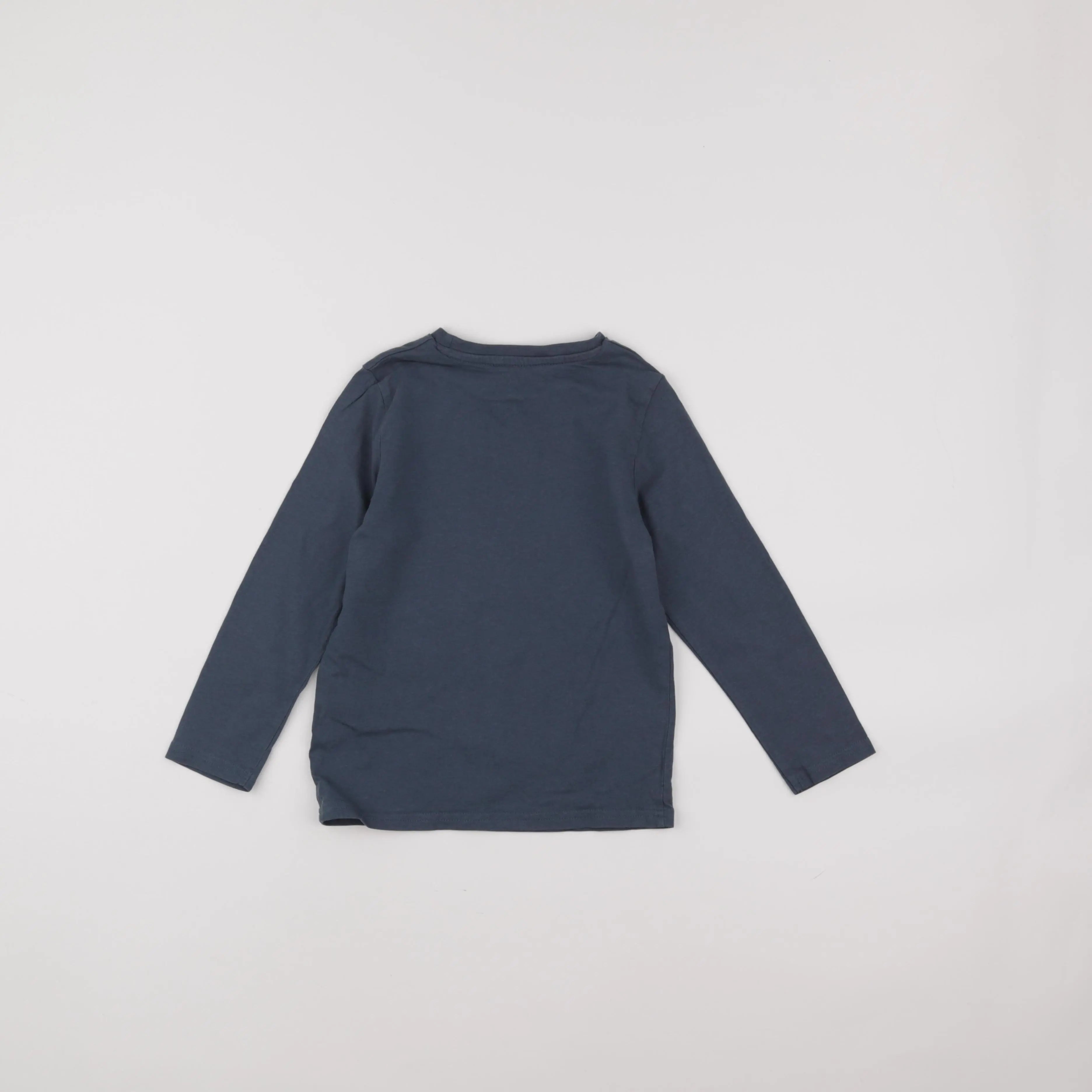 Vertbaudet - tee-shirt bleu - 6 ans