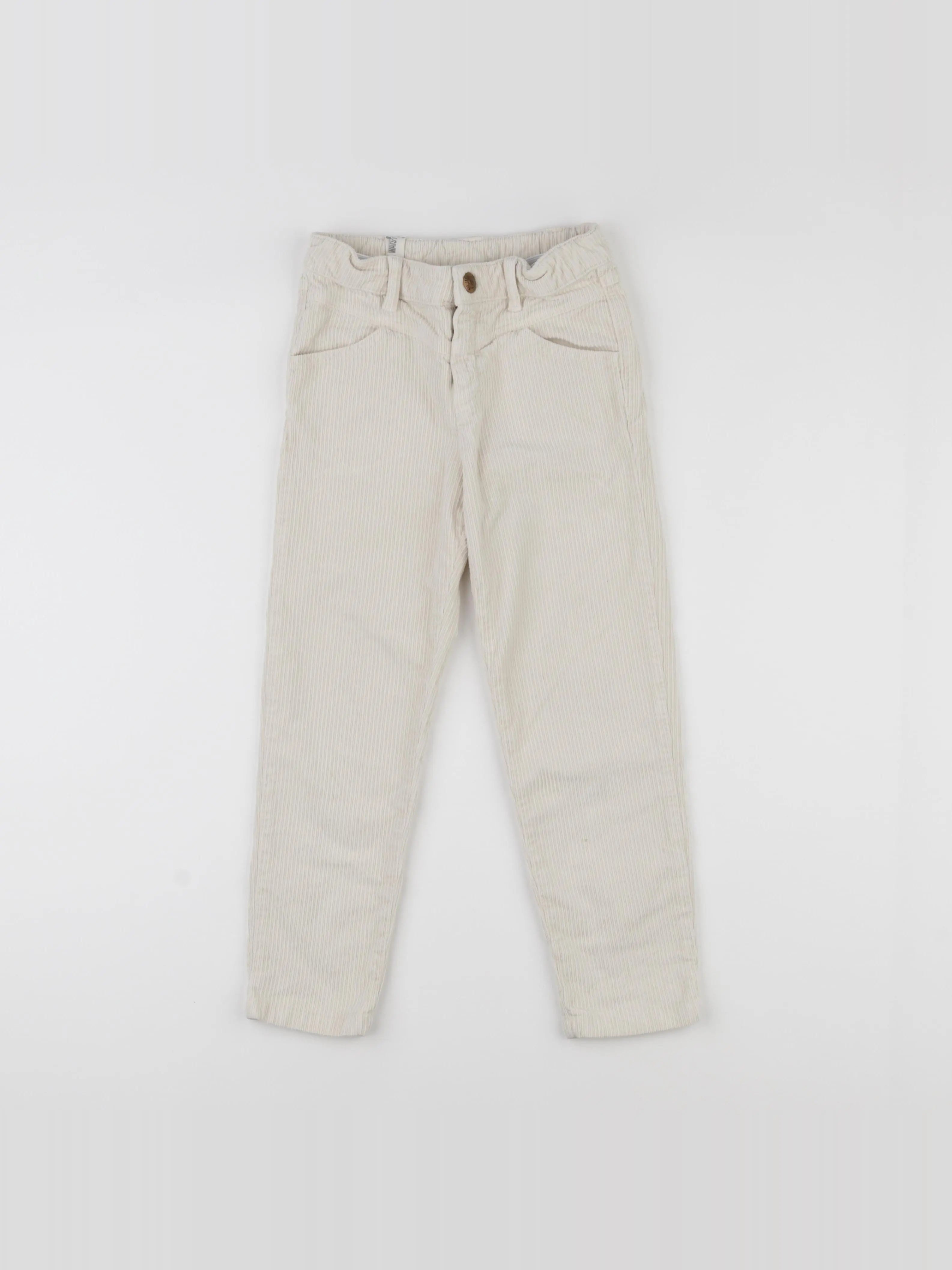 IKKS - pantalon beige - 8 ans