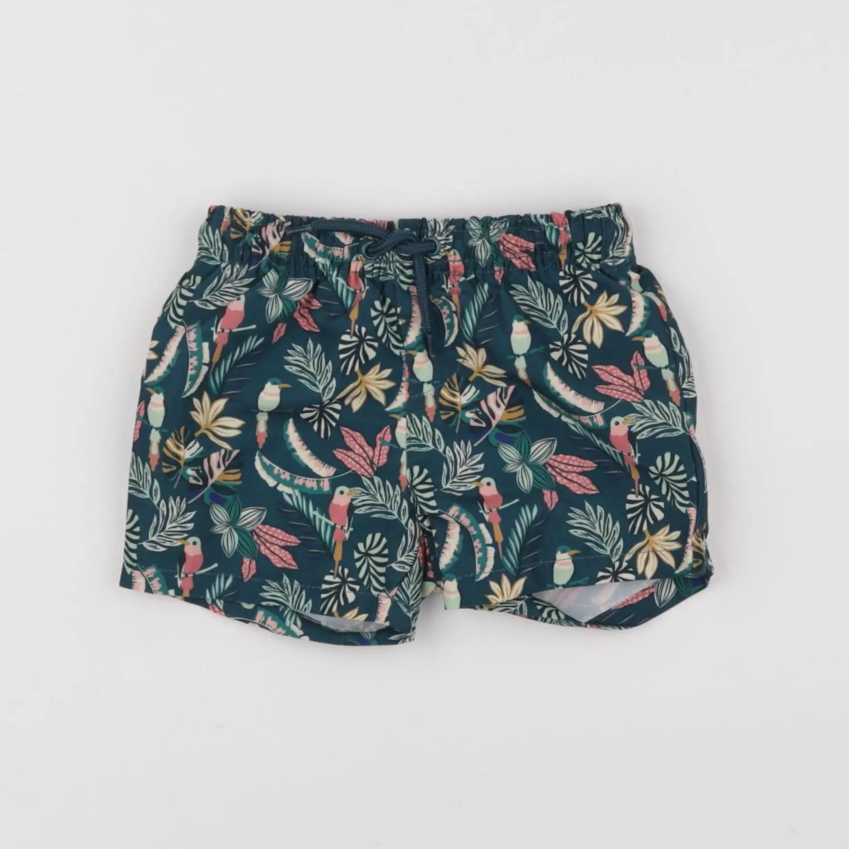 Vertbaudet - maillot de bain vert - 9 mois