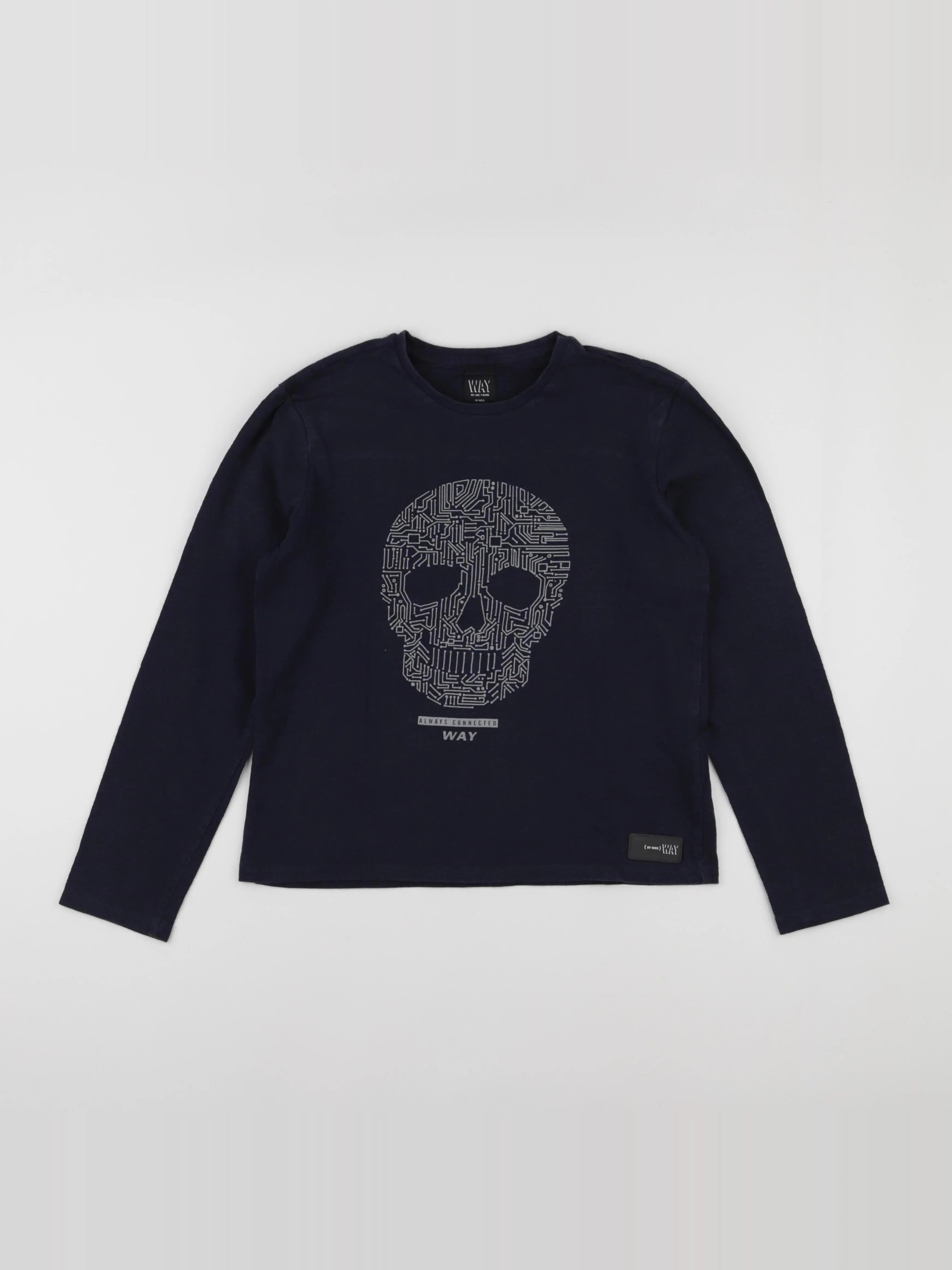 IKKS - tee-shirt bleu - 12 ans