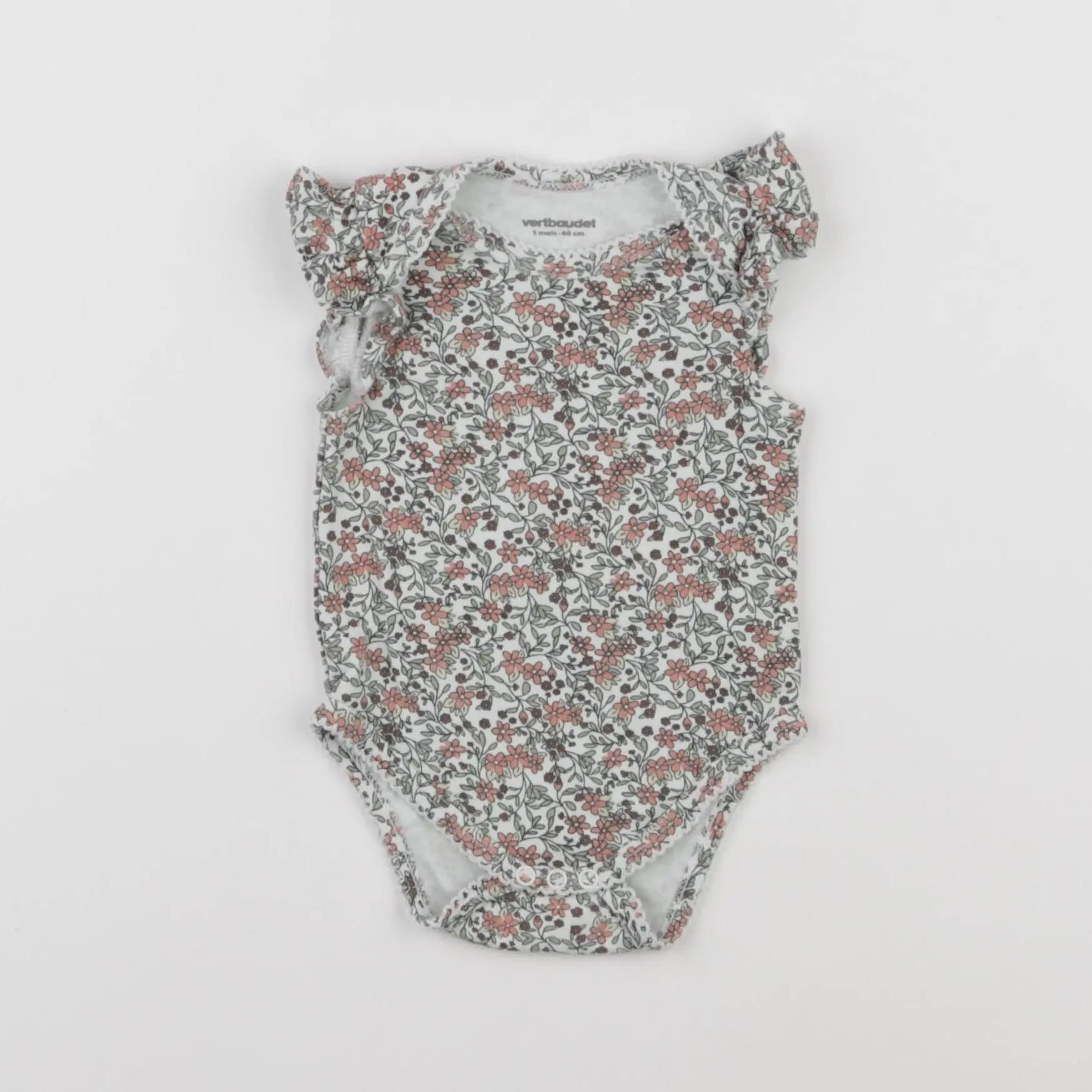 Vertbaudet - body multicolore - 3 mois