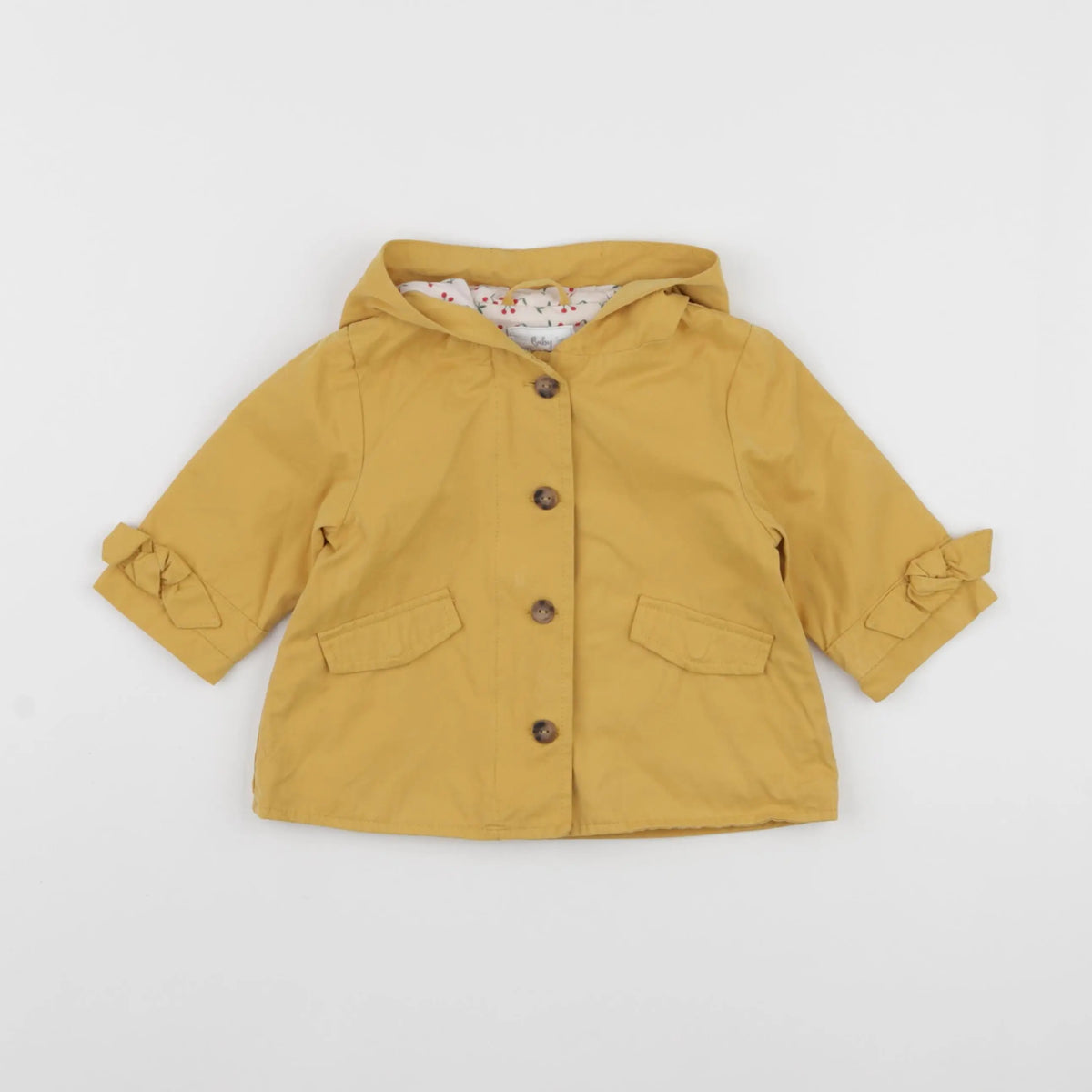 Vertbaudet - imperméable jaune - 6 mois