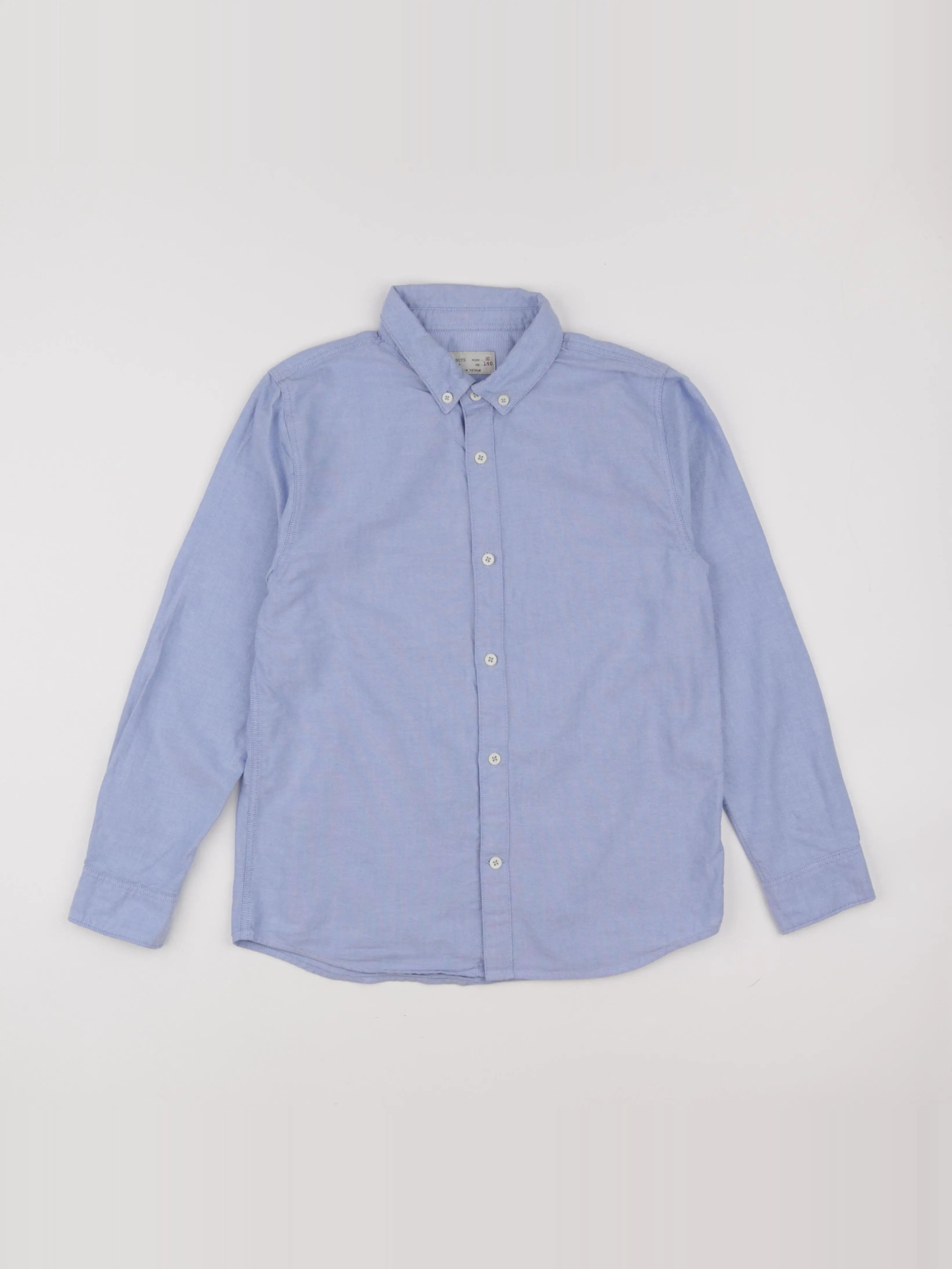 Zara - chemise bleu - 10 ans