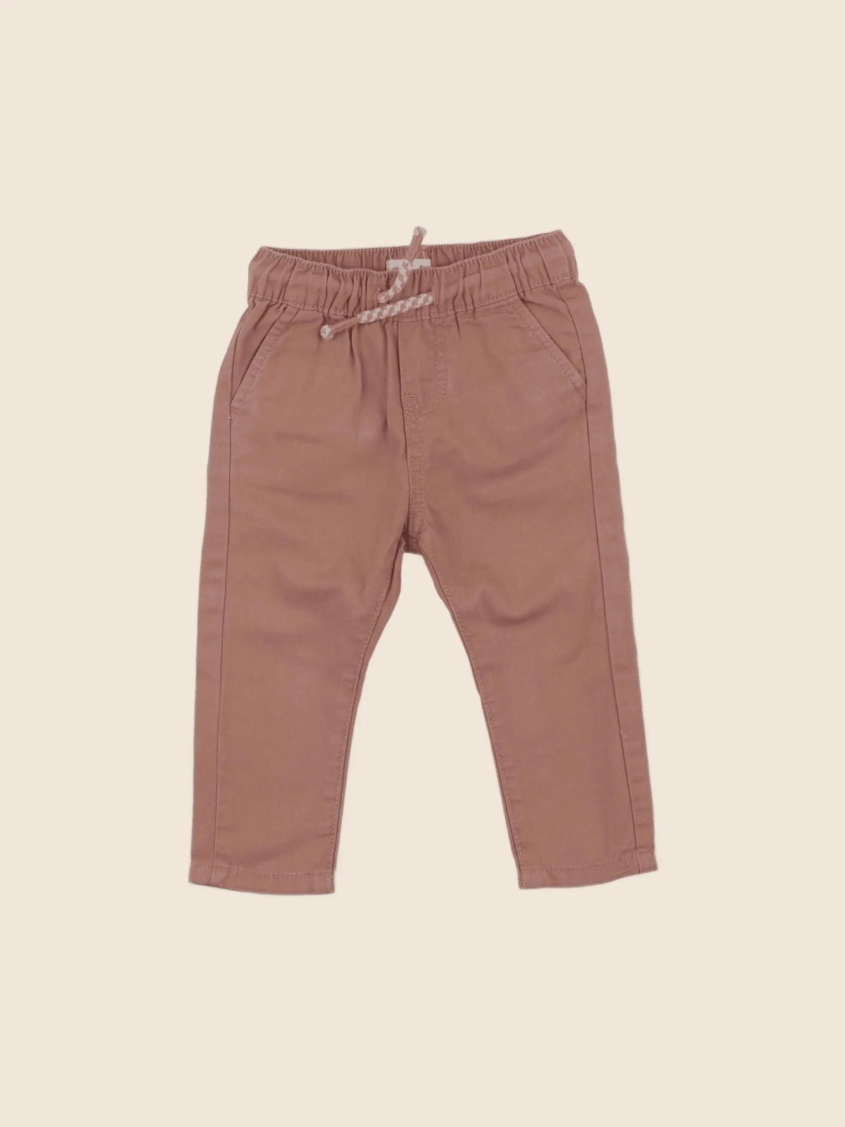 Vertbaudet - pantalon marron - 6 mois