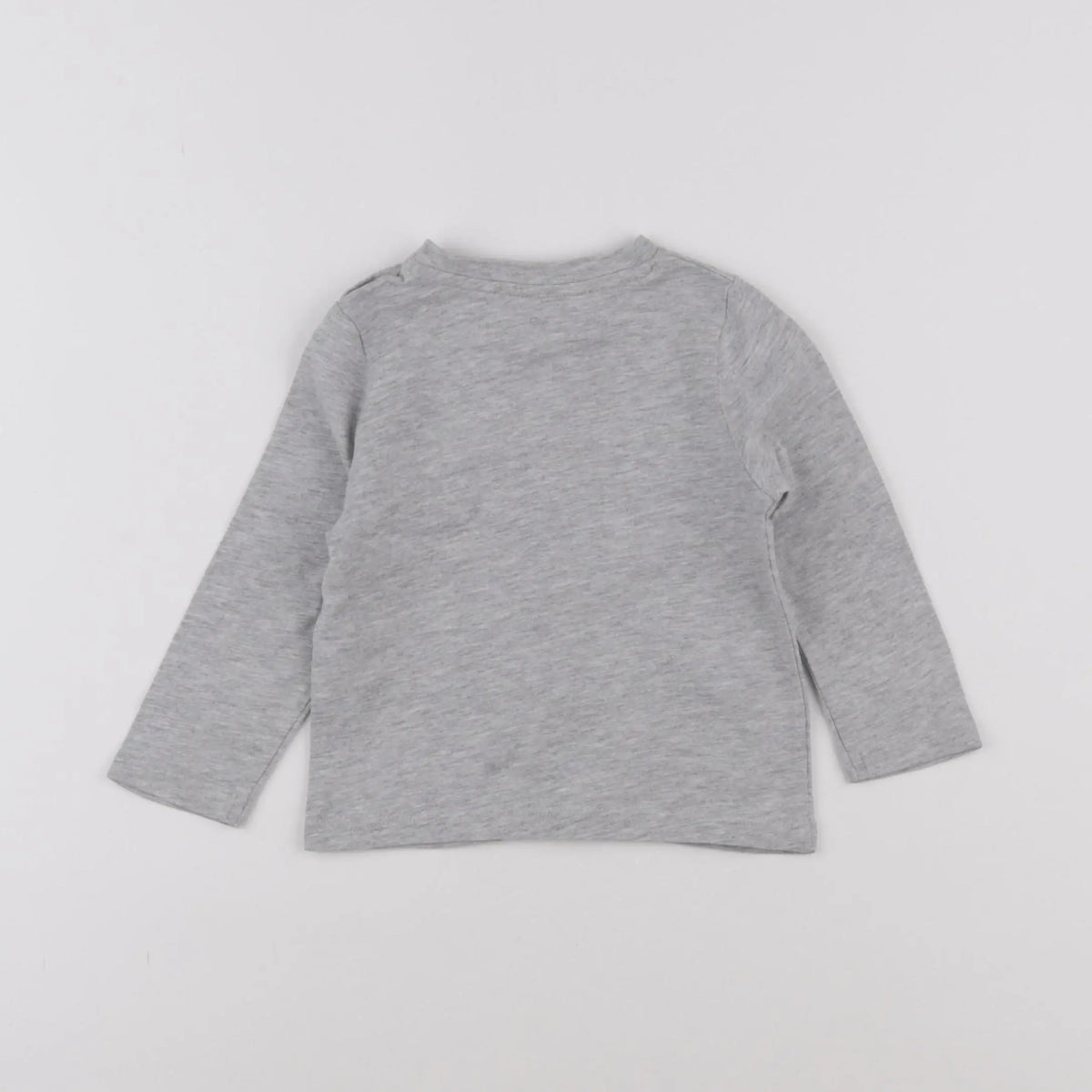 Vertbaudet - tee-shirt gris - 12 mois