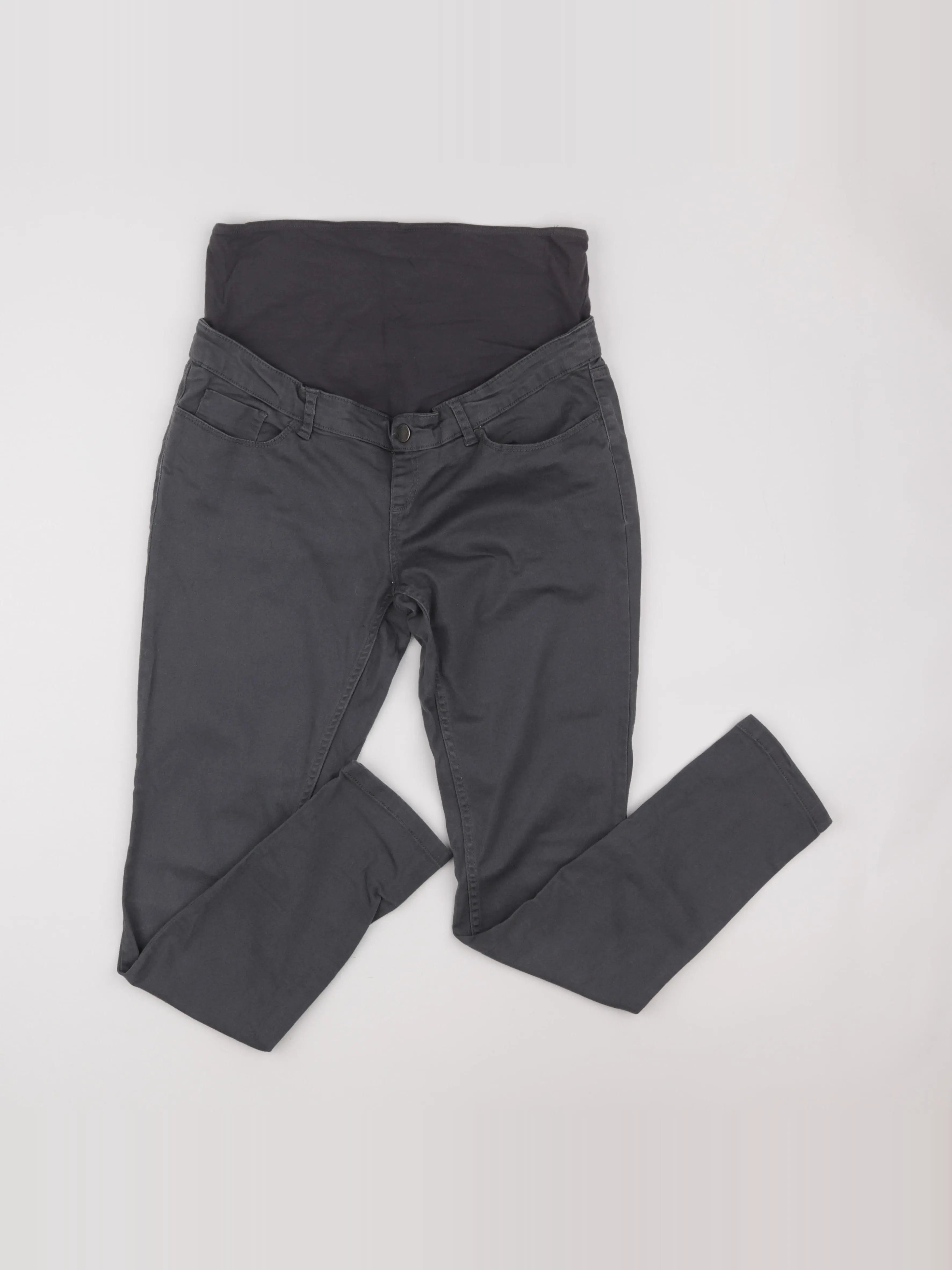 Kiabi - jean grossesse gris - 38