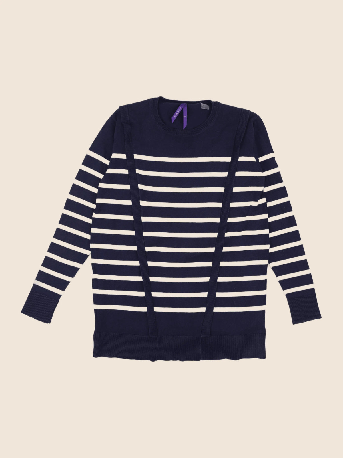Seraphine - pull allaitement, grossesse bleu - 34