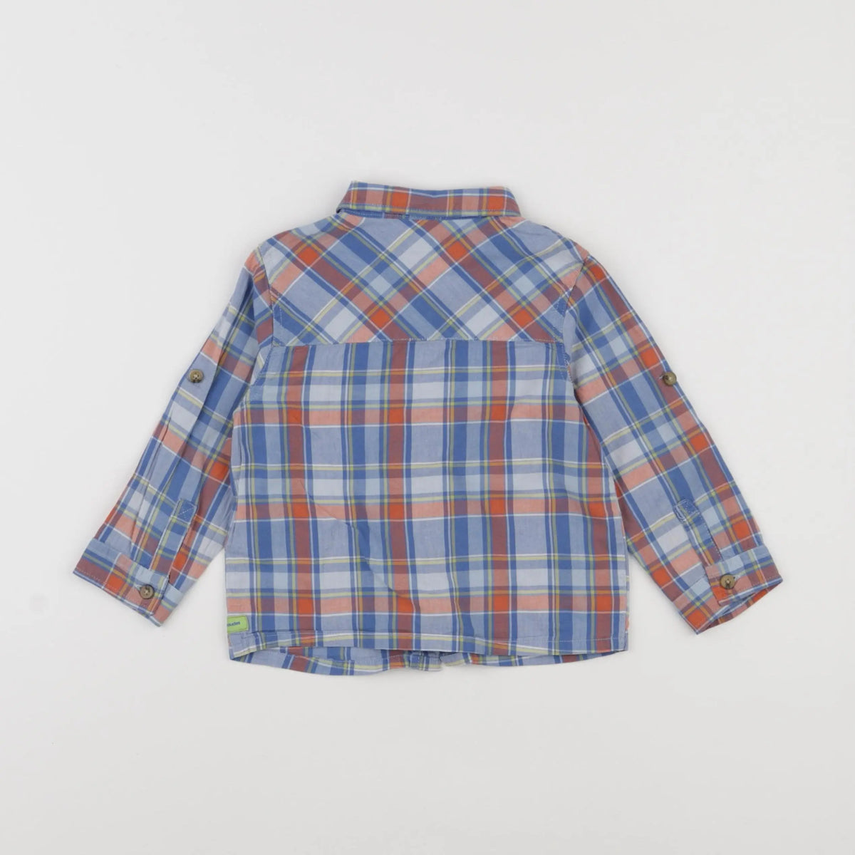 Vertbaudet - chemise bleu - 18 mois