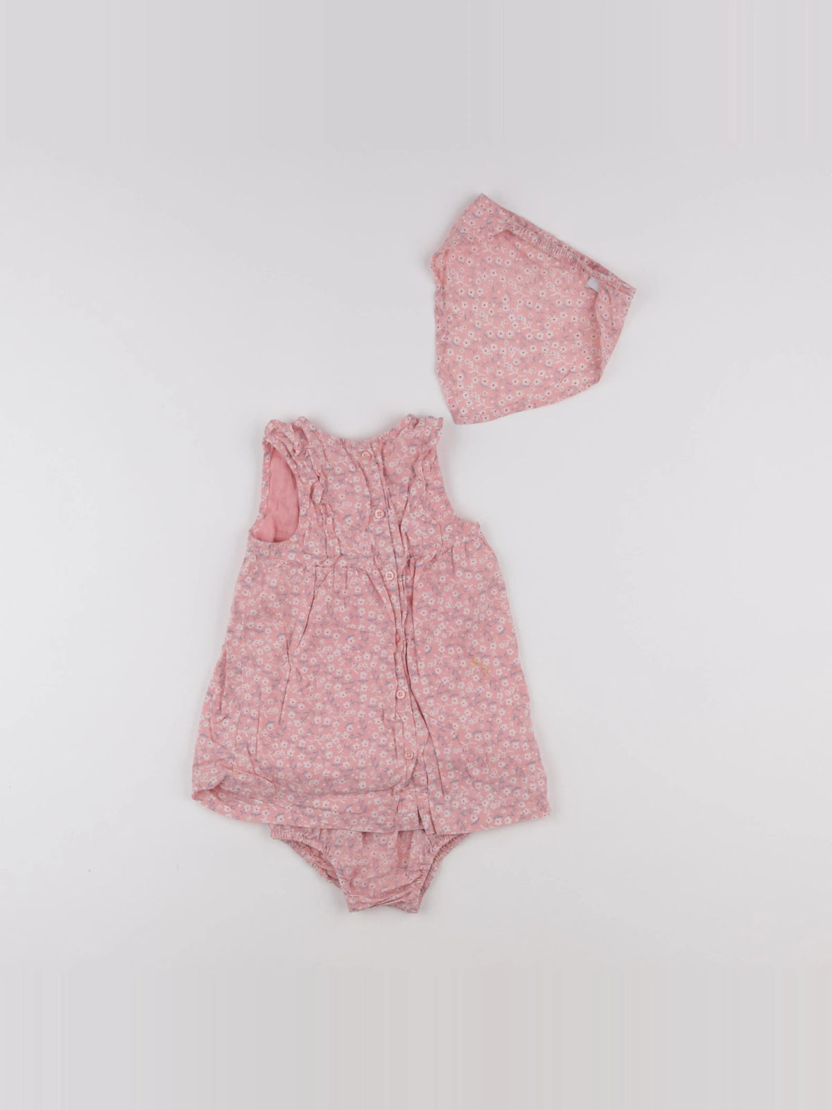 Cadet Rousselle - ensemble rose - 12 mois