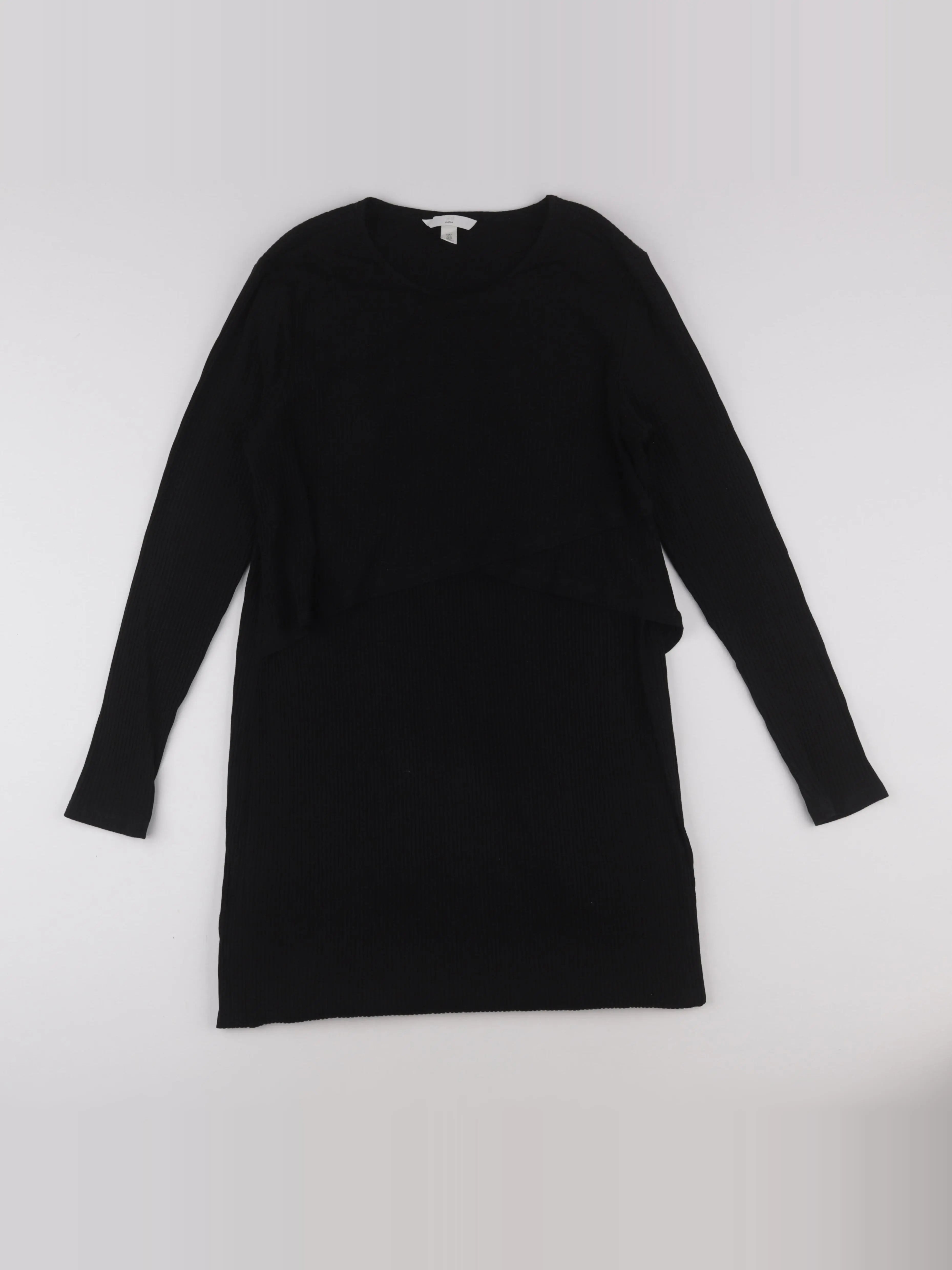 H&M - robe grossesse noir - 40
