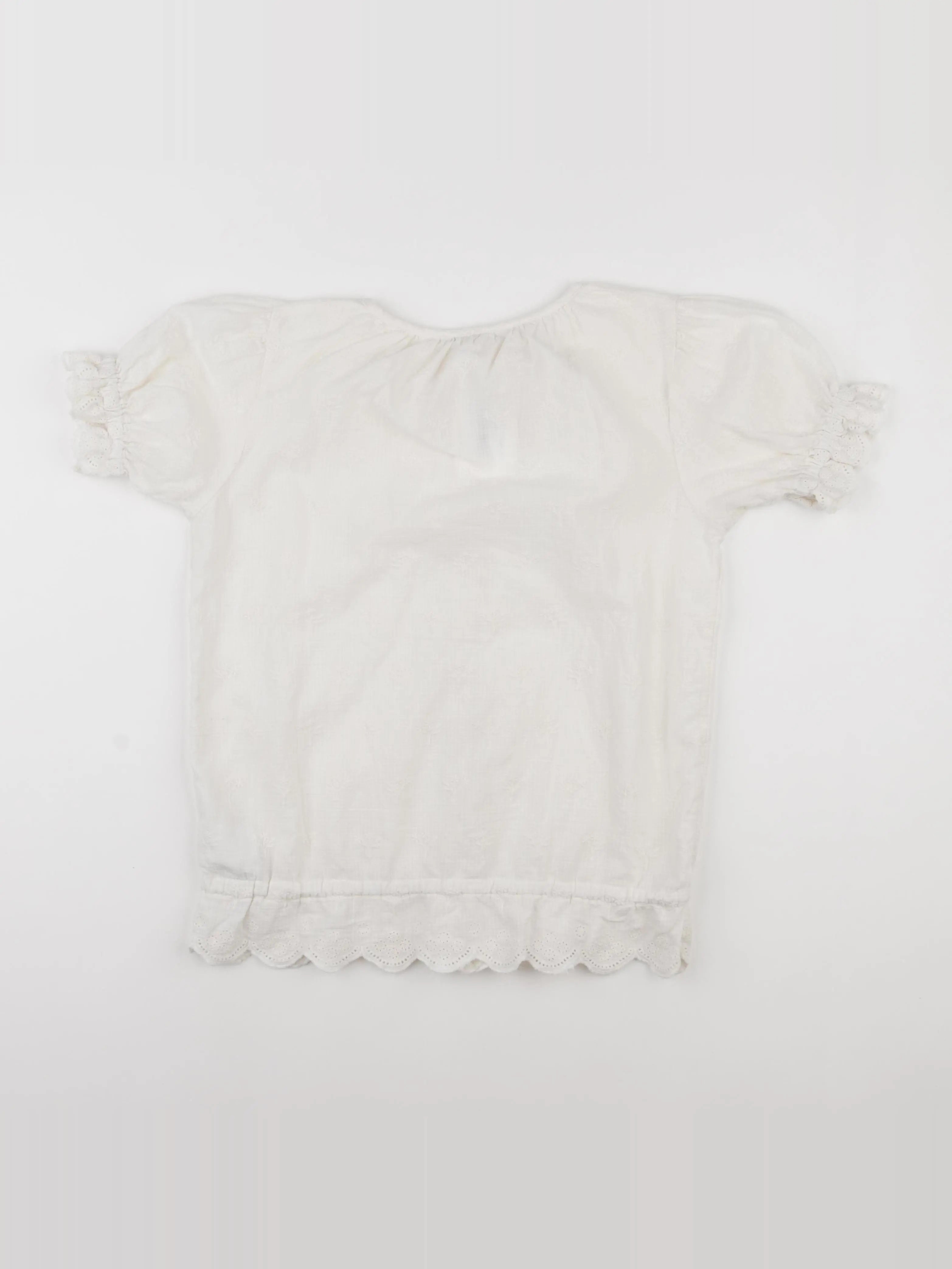 Vertbaudet - blouse blanc - 12 ans