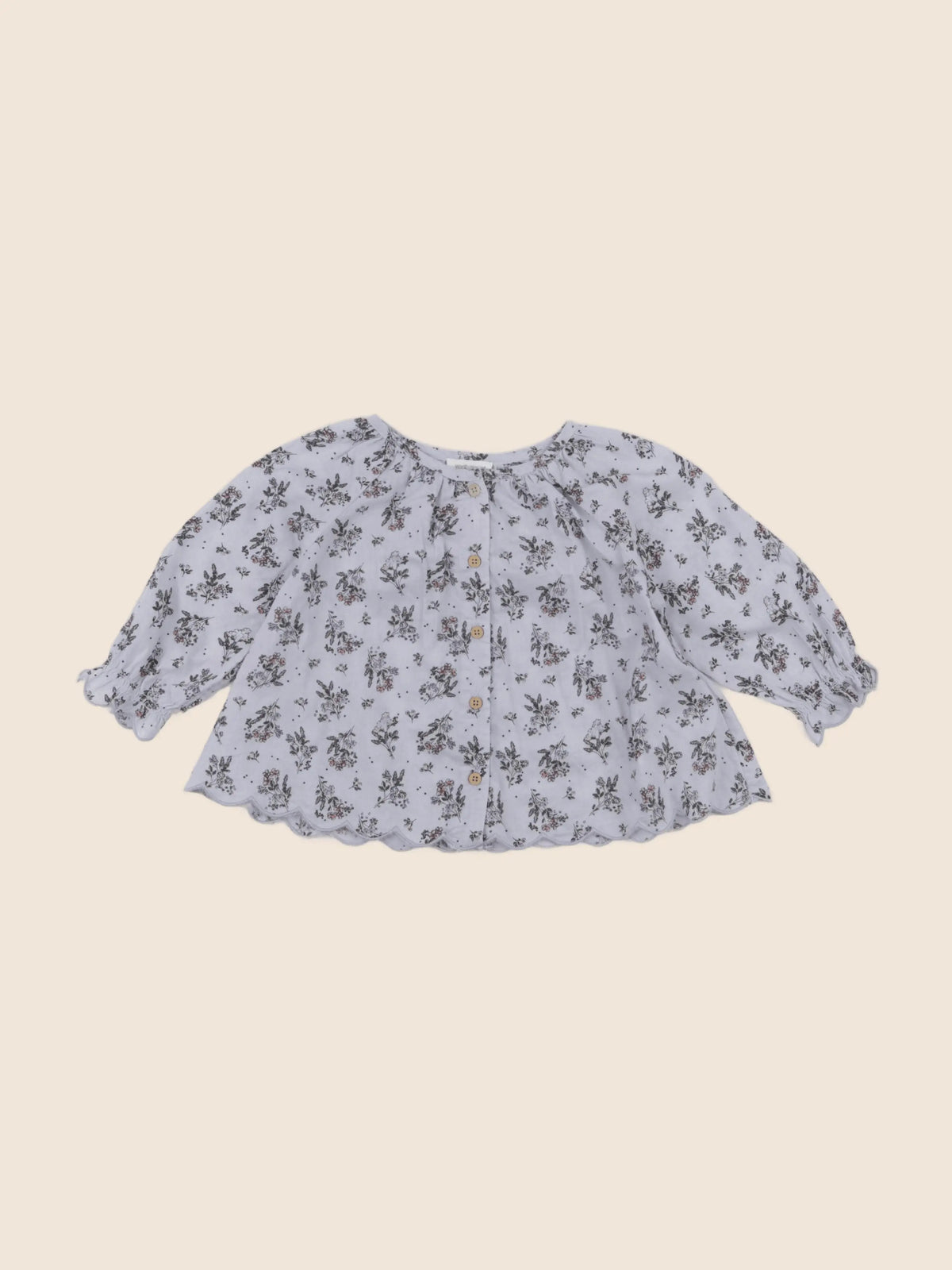 Vertbaudet - blouse bleu - 12 mois