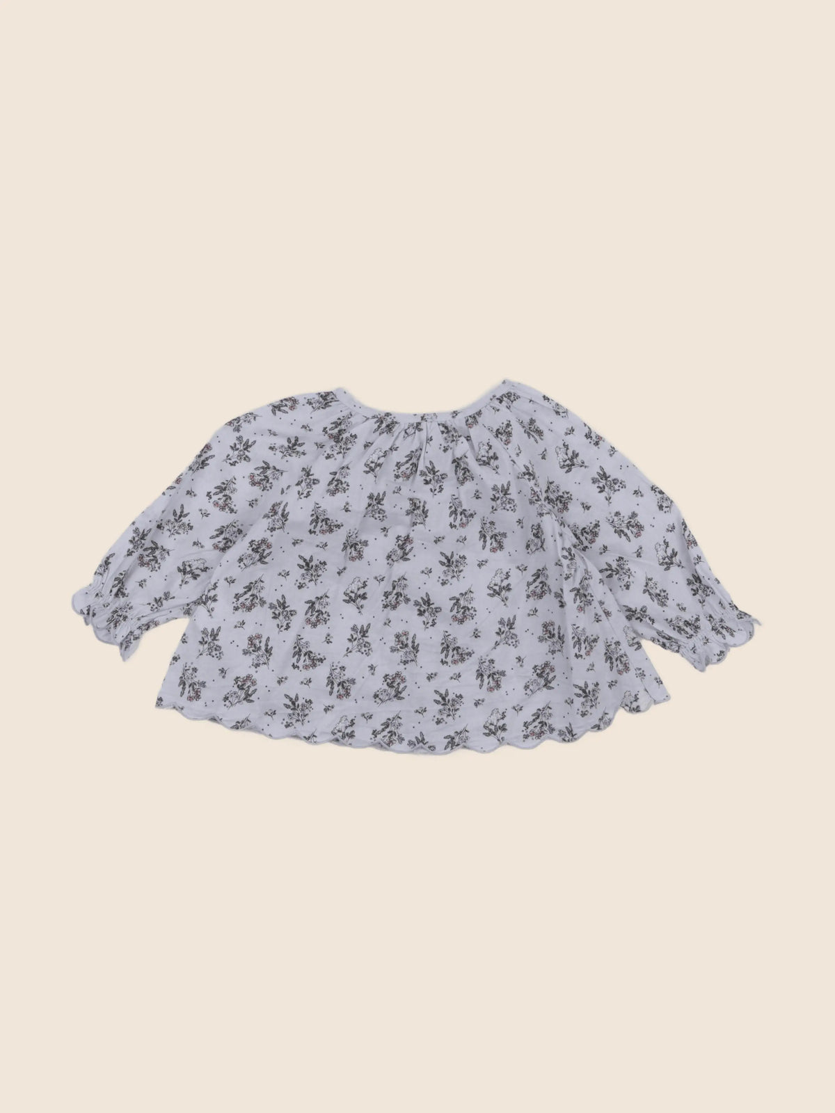 Vertbaudet - blouse bleu - 12 mois