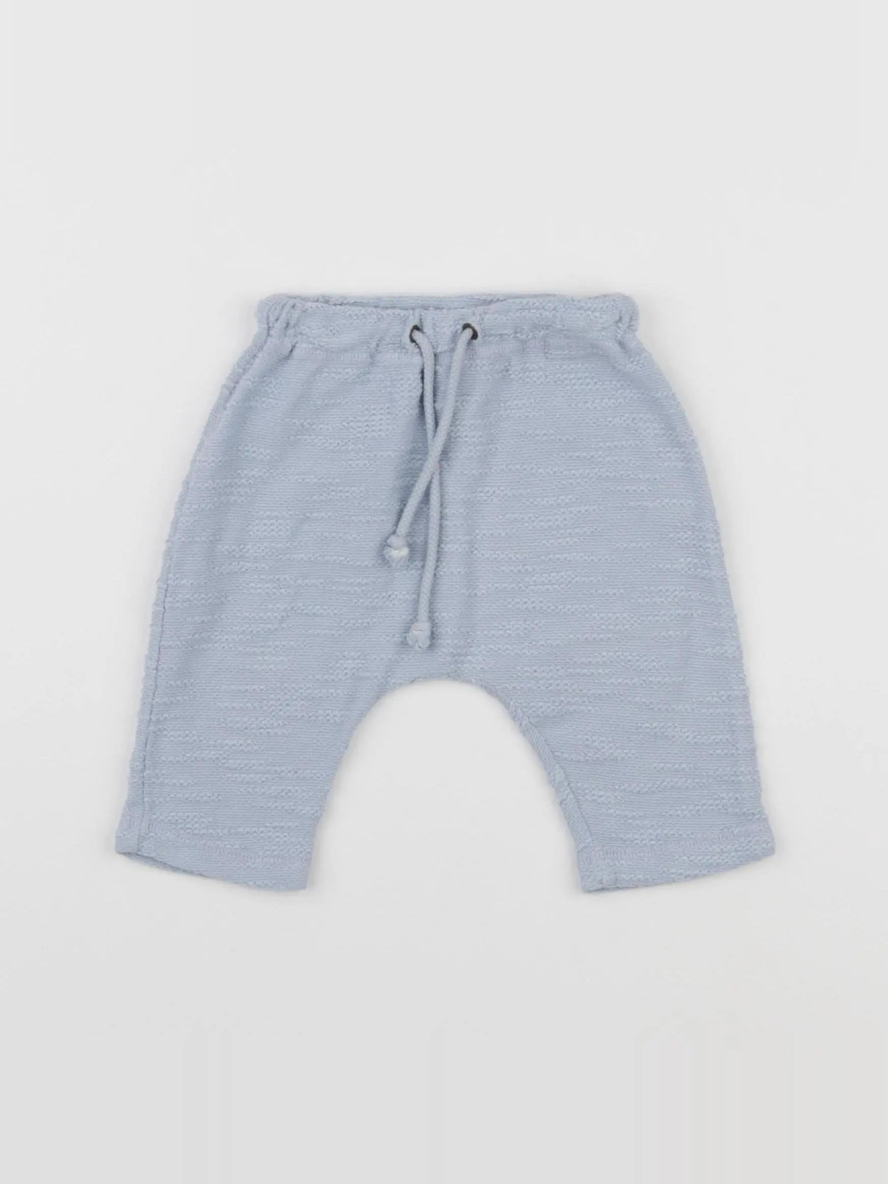 Zhoe et Tobiah - sarouel bleu - 3 mois