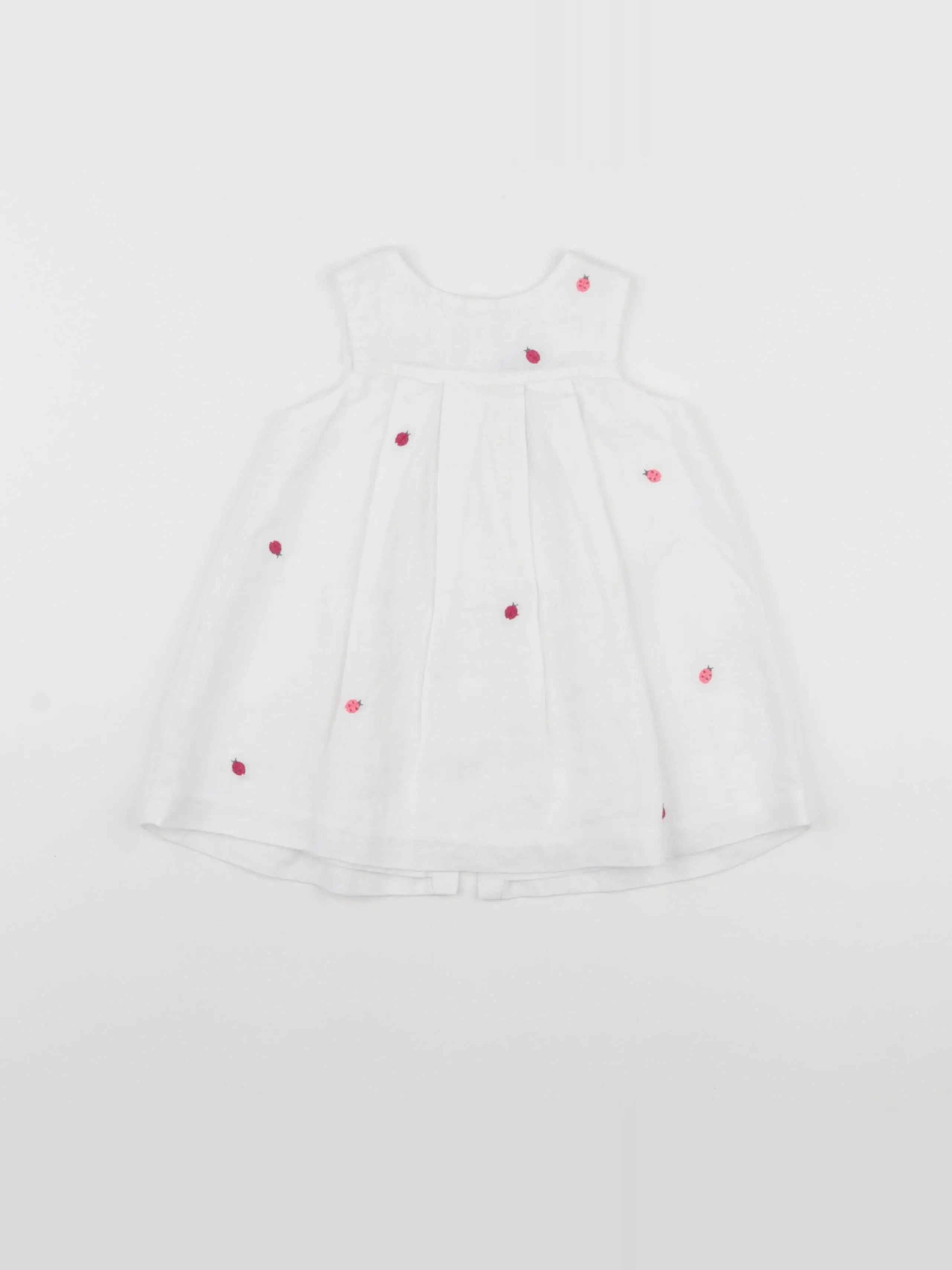 Jacadi - robe blanc - 12 mois