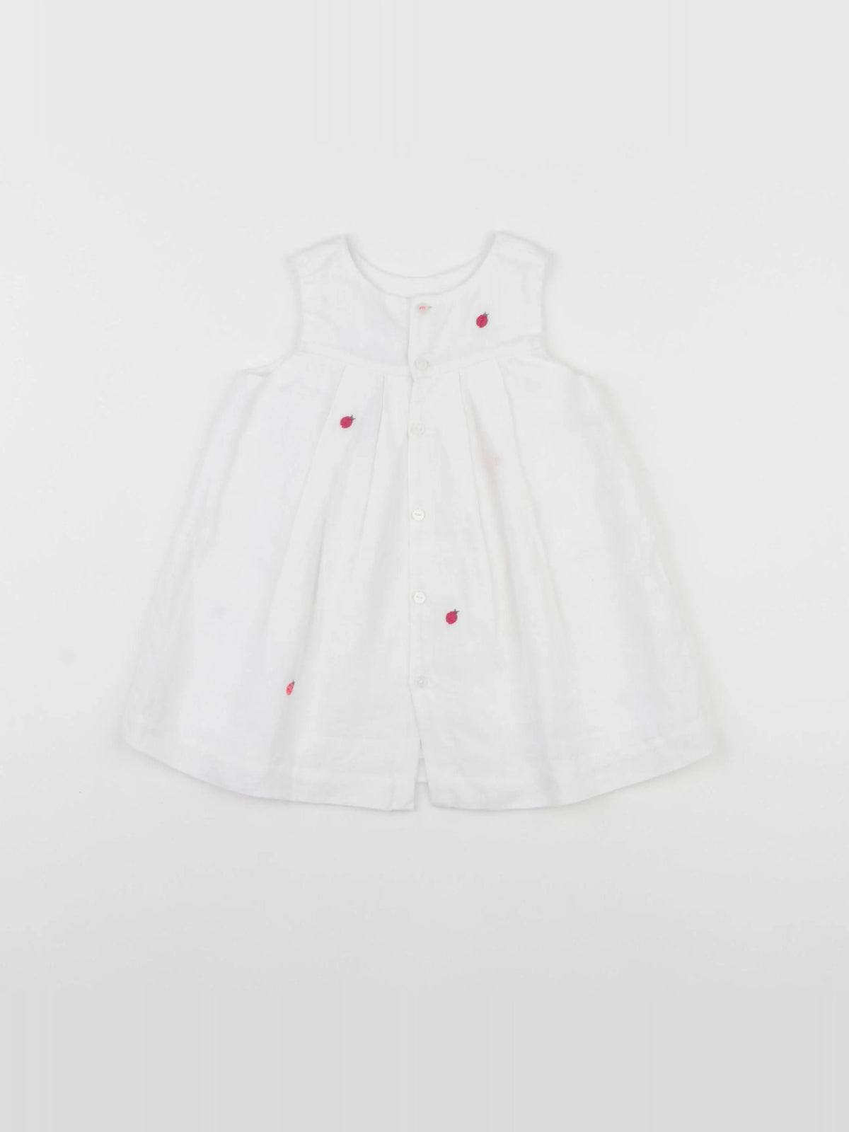 Jacadi - robe blanc - 12 mois