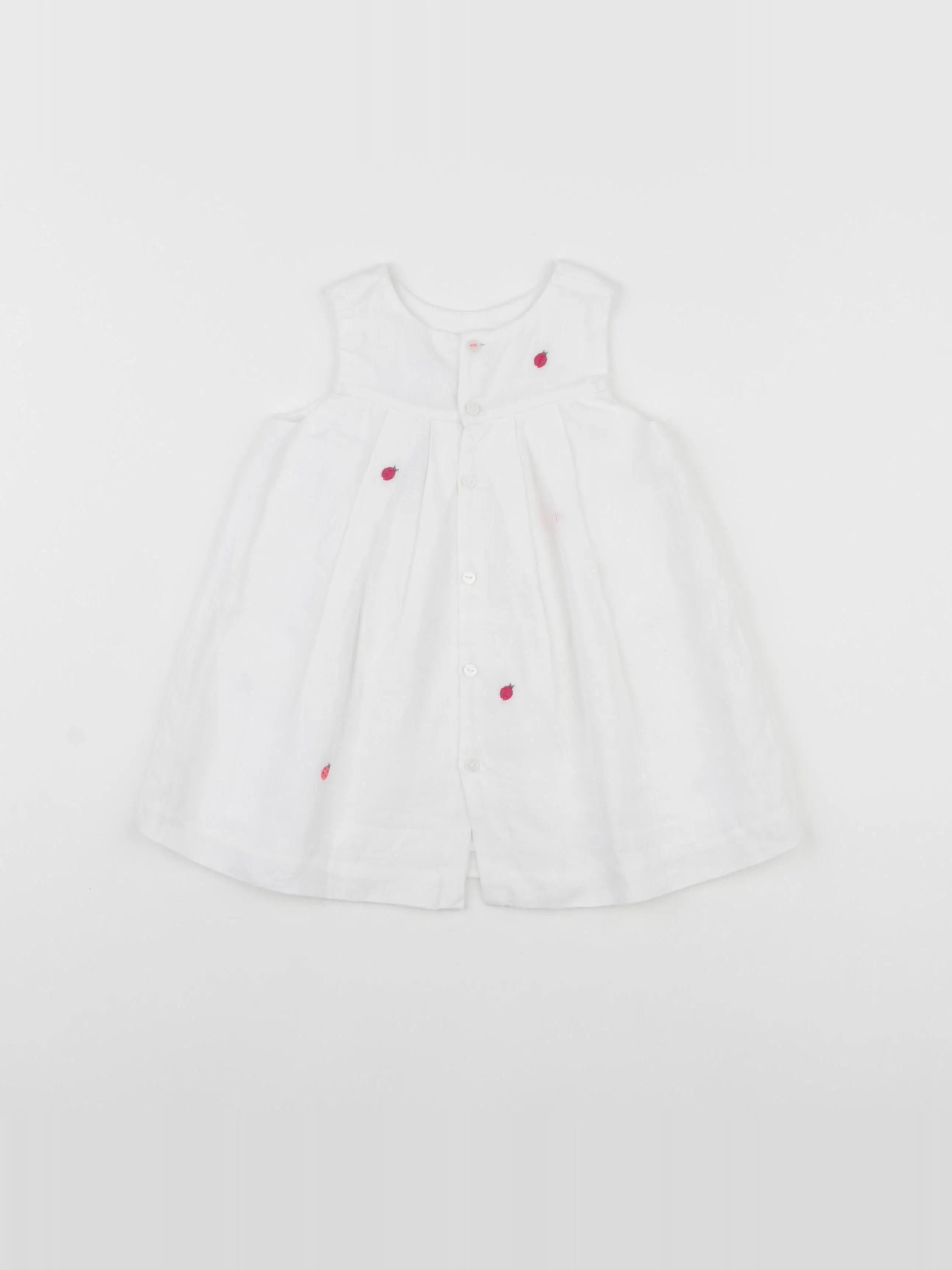 Jacadi - robe blanc - 12 mois