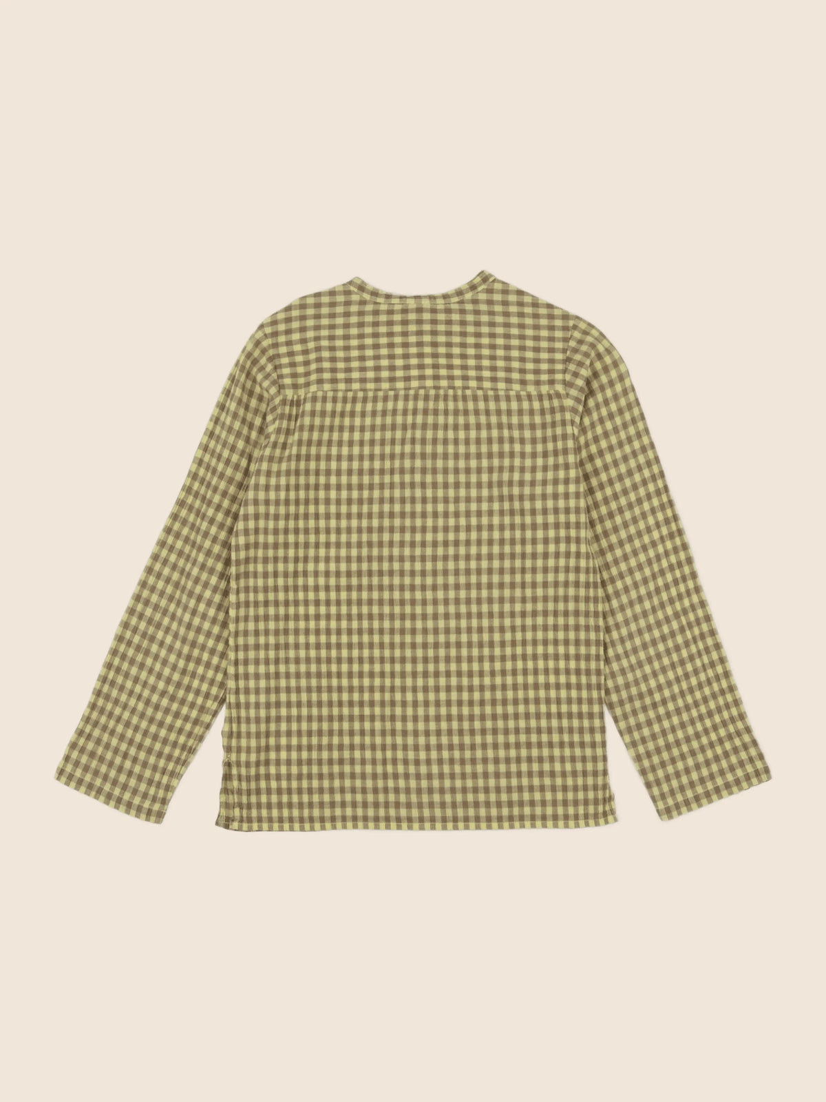 Bonton - chemise jaune, marron - 12 ans