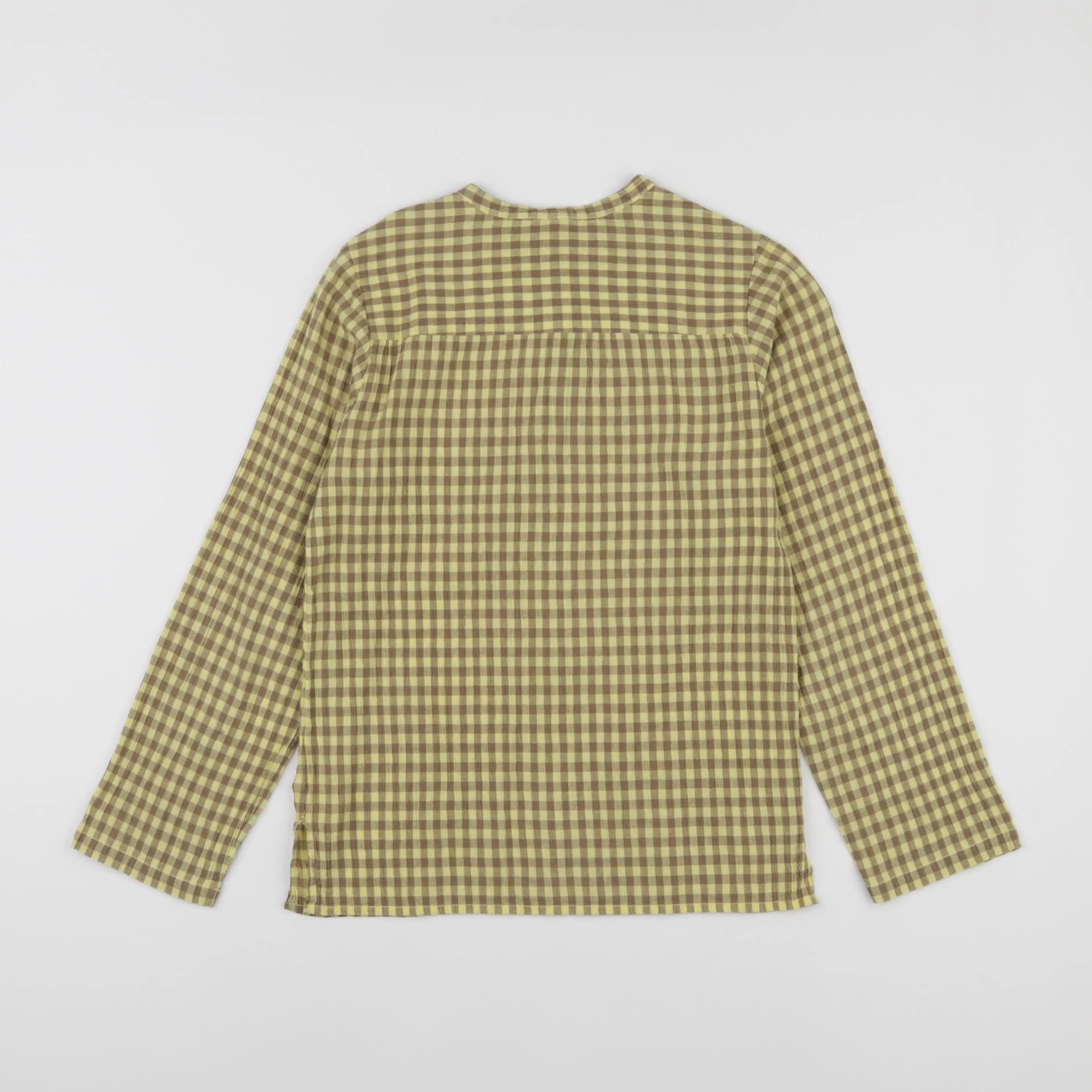 Bonton - chemise jaune, marron - 12 ans