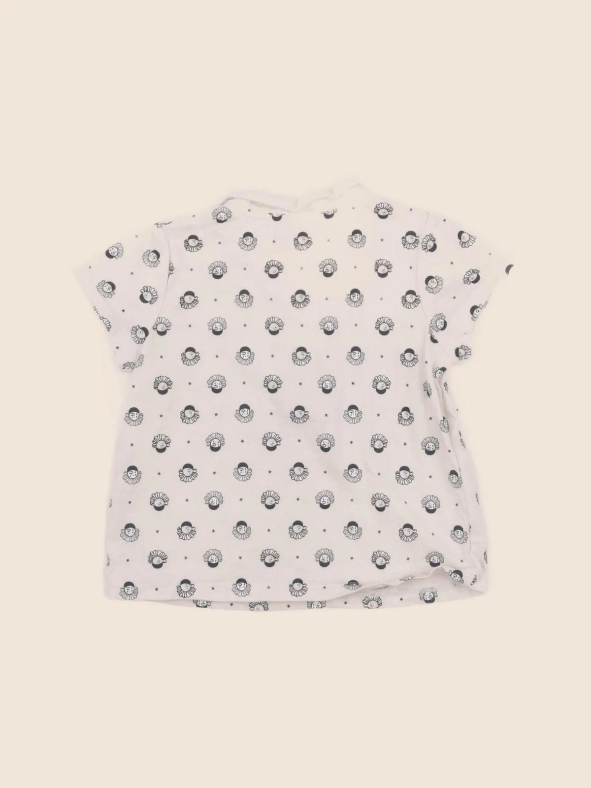 Natalys - tee-shirt rose - 12 mois