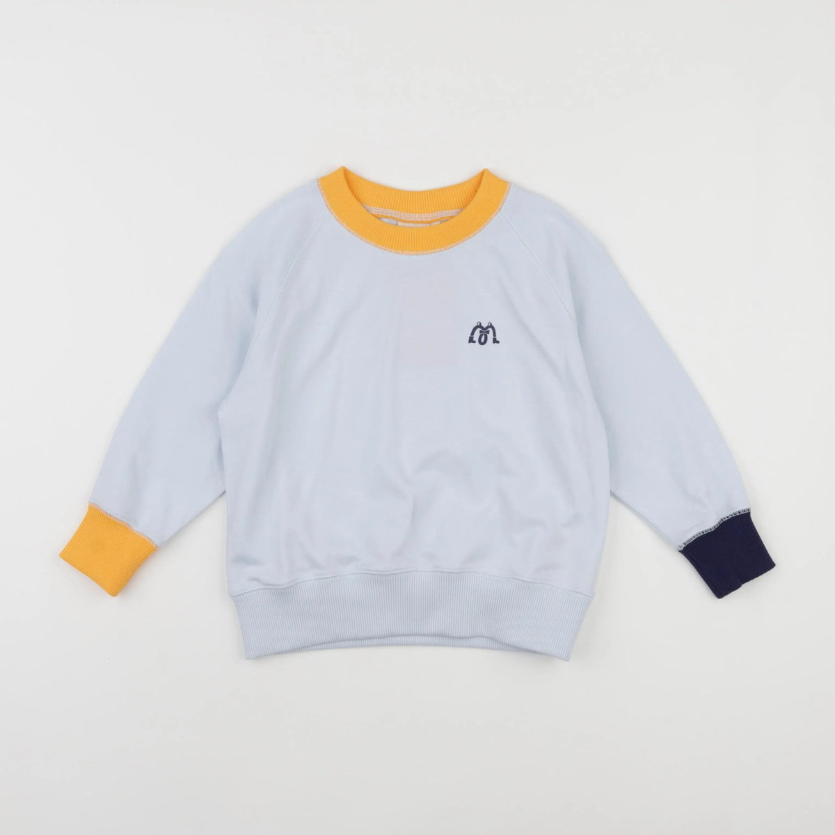 Les Marsiens - sweat bleu - 4 ans