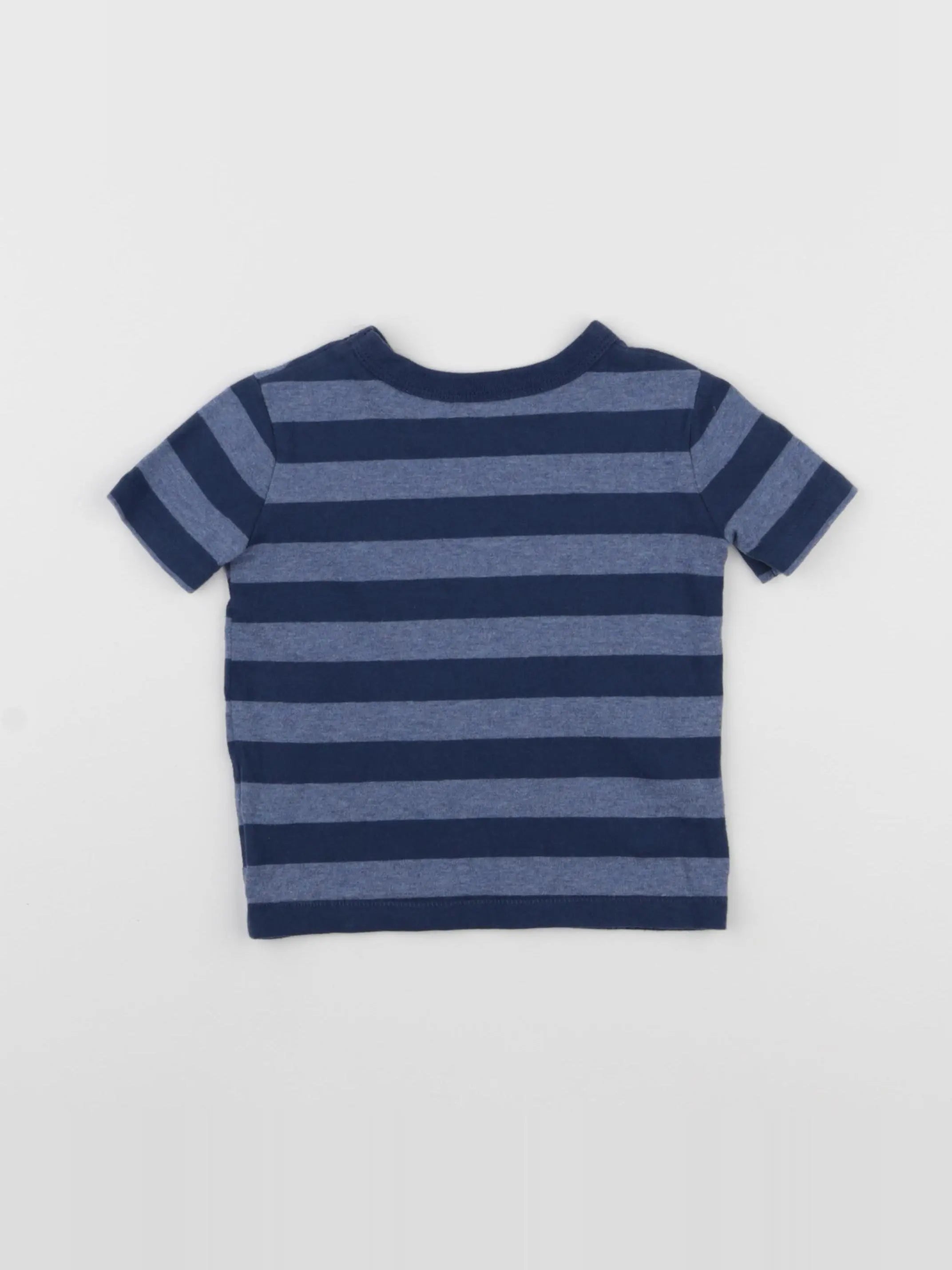 GAP - tee-shirt bleu - 6/12 mois