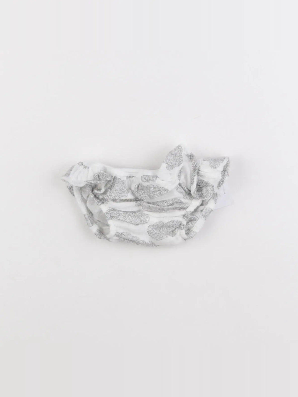 Moumout' - maillot de bain blanc, gris - 3 mois