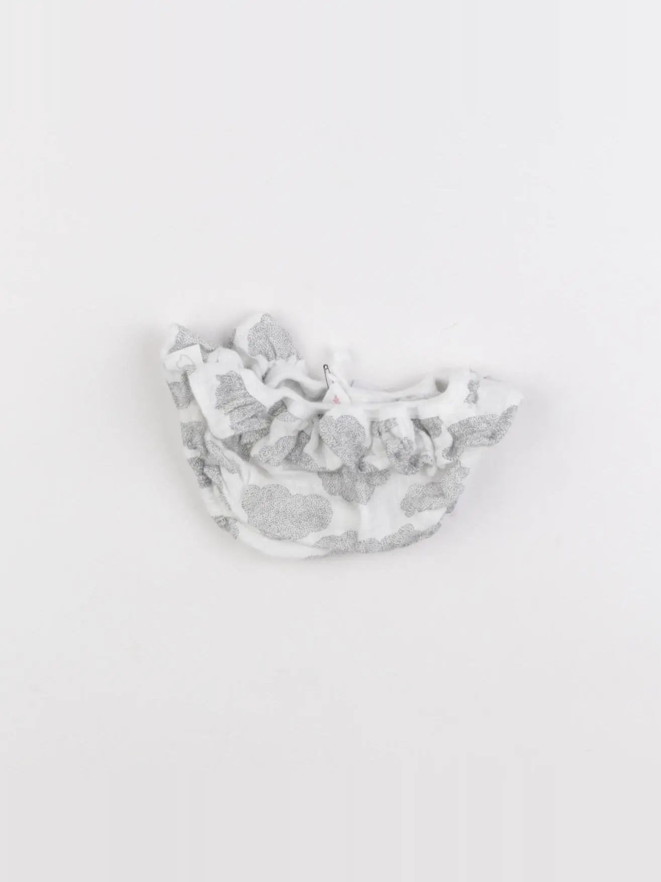 Moumout' - maillot de bain blanc, gris - 3 mois