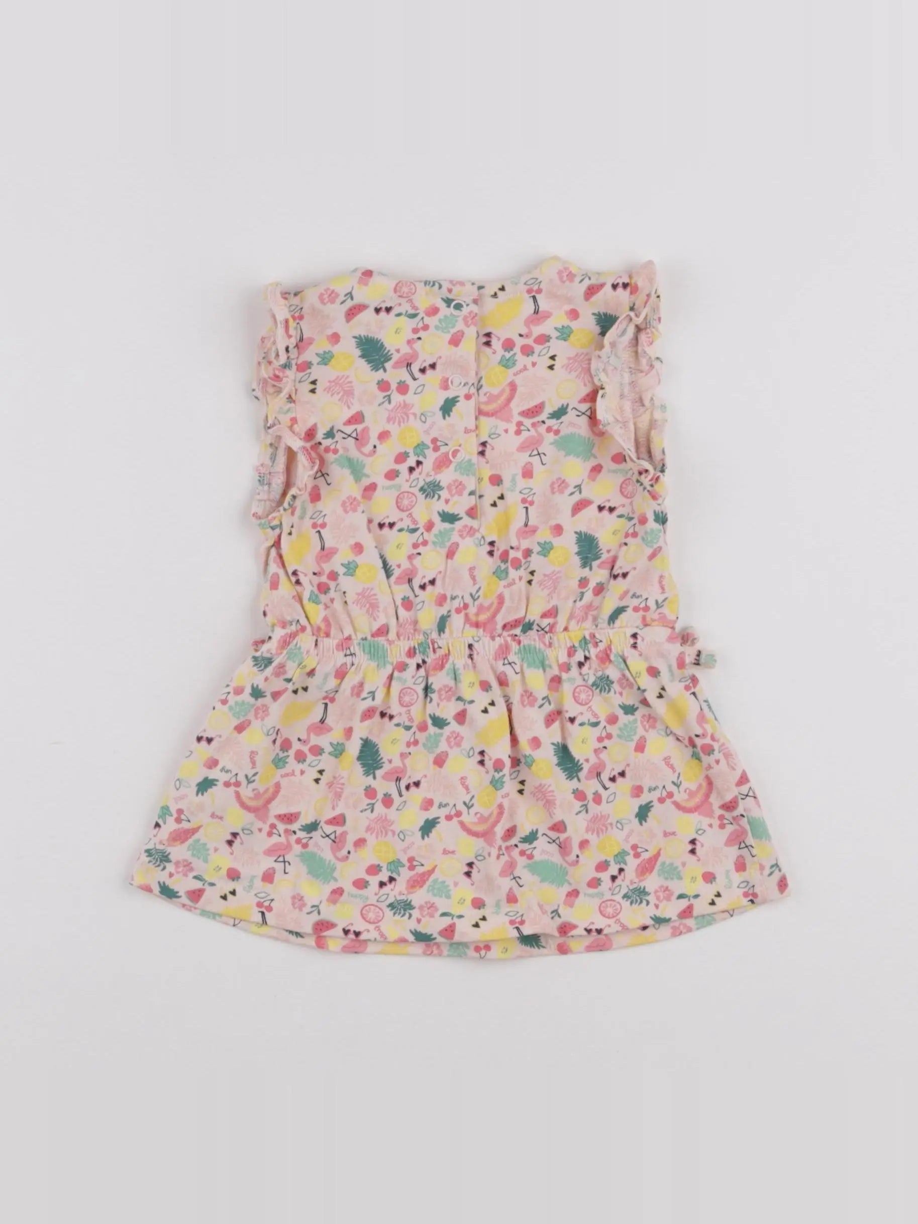 Tape à l'oeil - robe rose - 6 mois