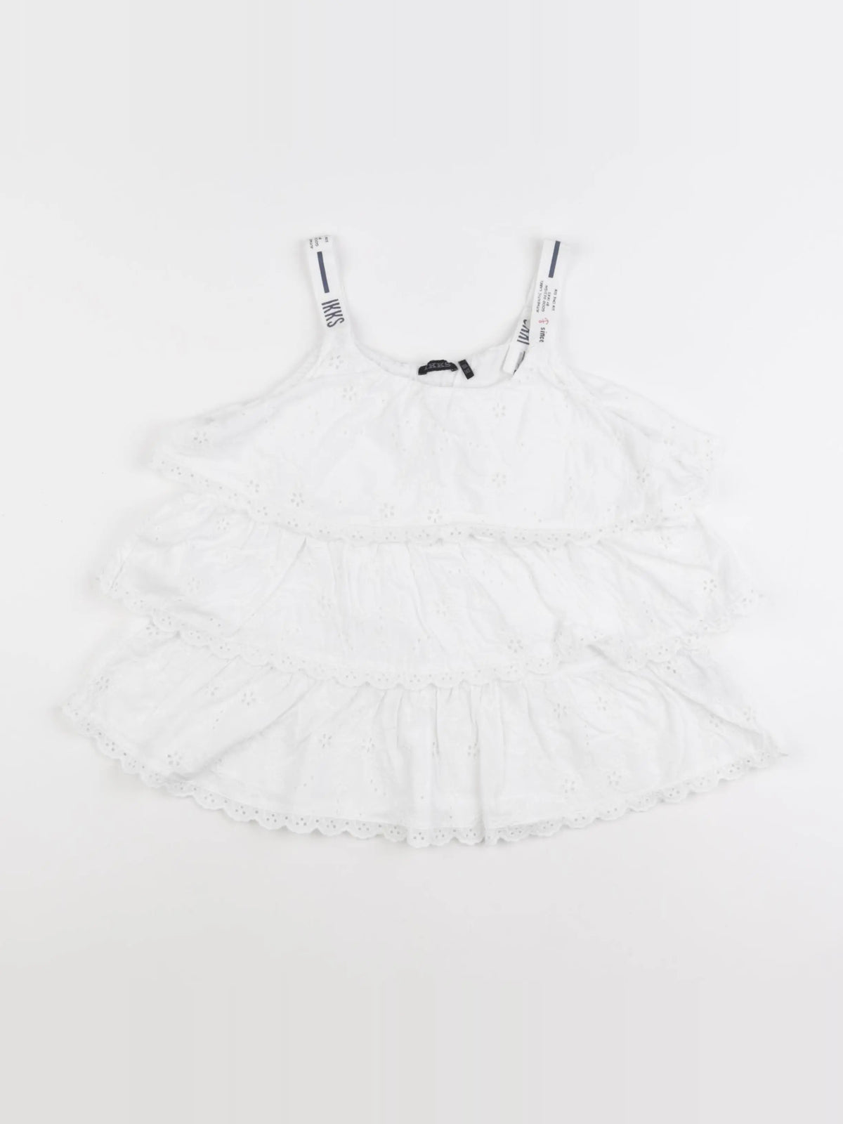 IKKS - blouse blanc - 10 ans