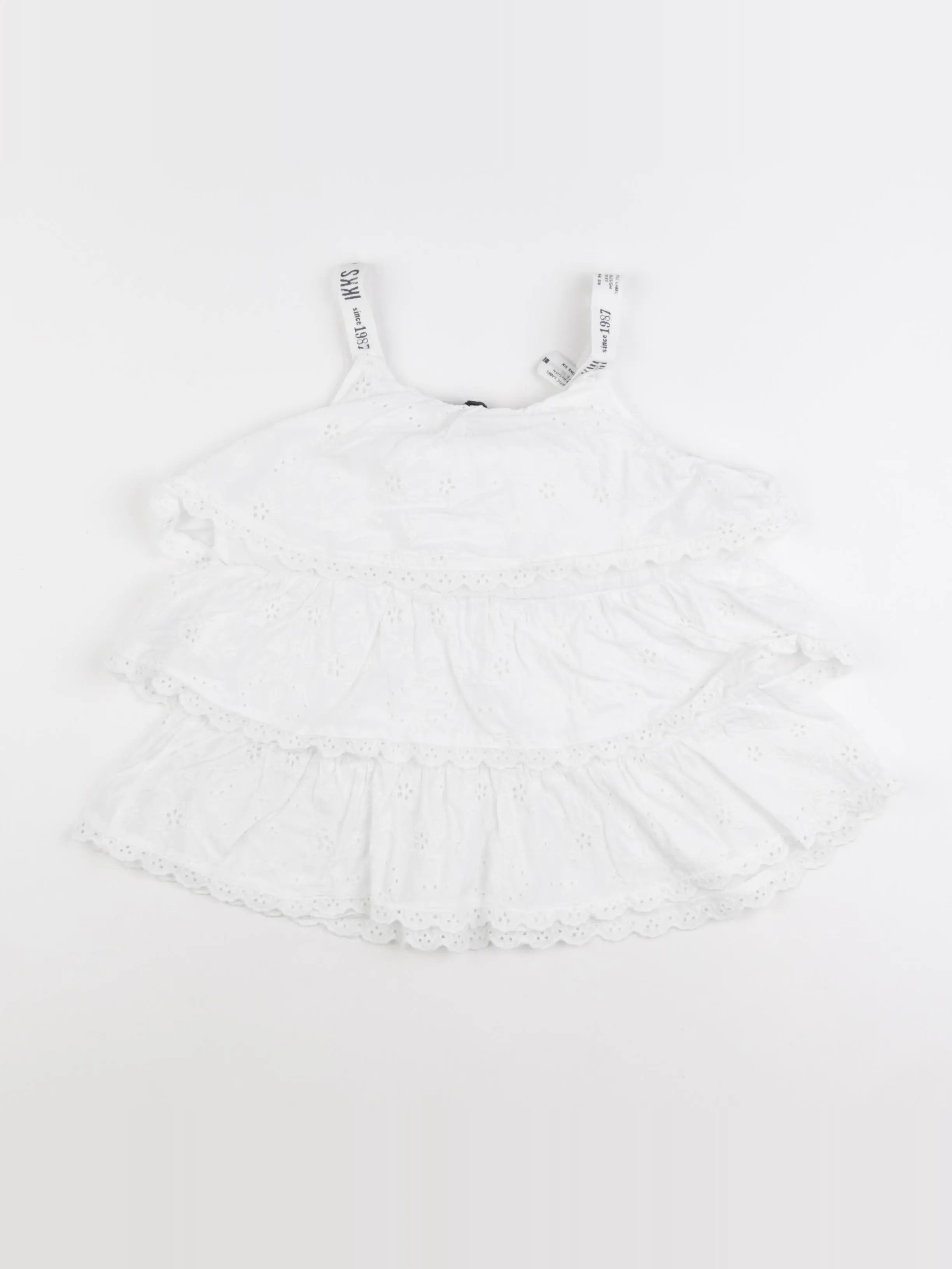 IKKS - blouse blanc - 10 ans