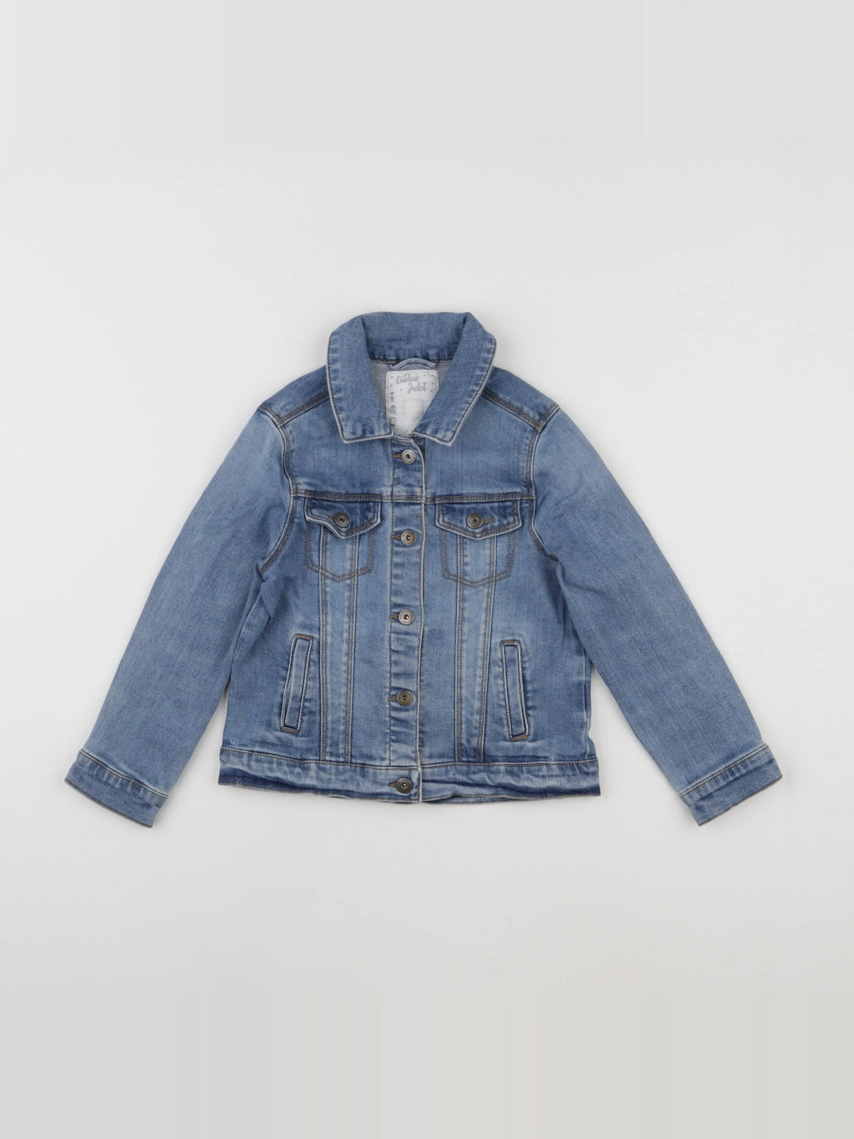 Vertbaudet - veste bleu - 6 ans