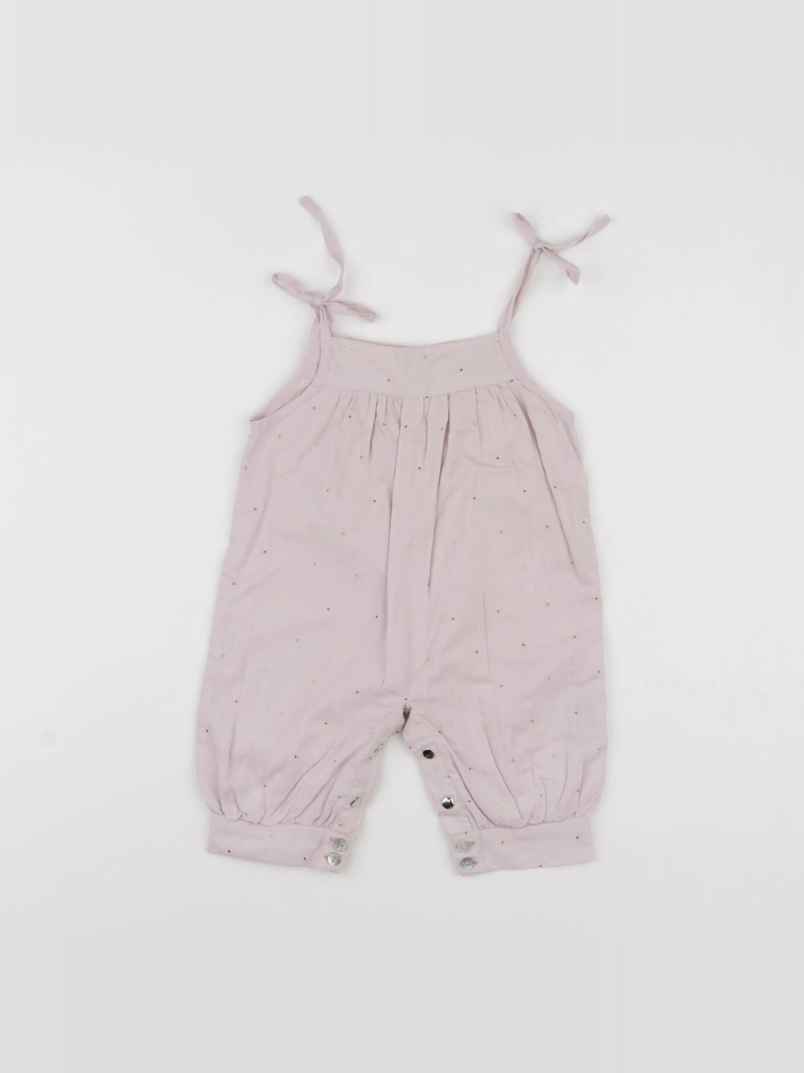 Emile et Ida - combinaison rose - 3 mois