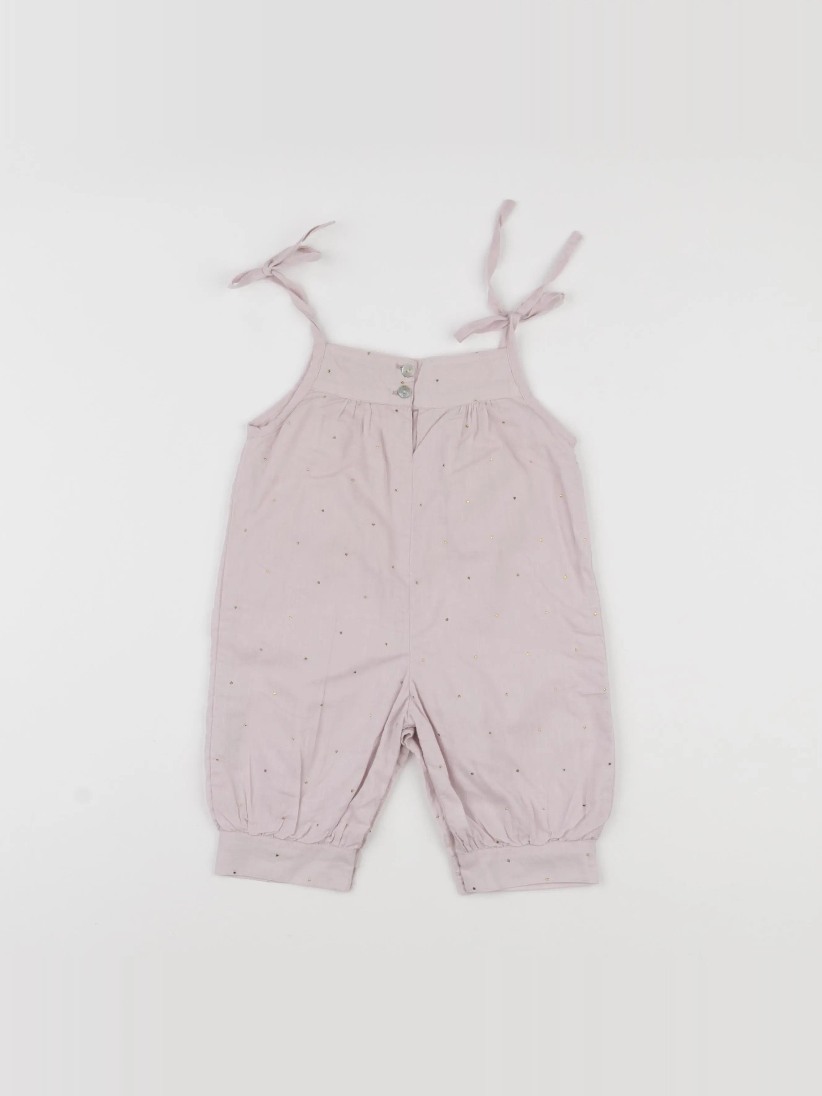 Emile et Ida - combinaison rose - 3 mois