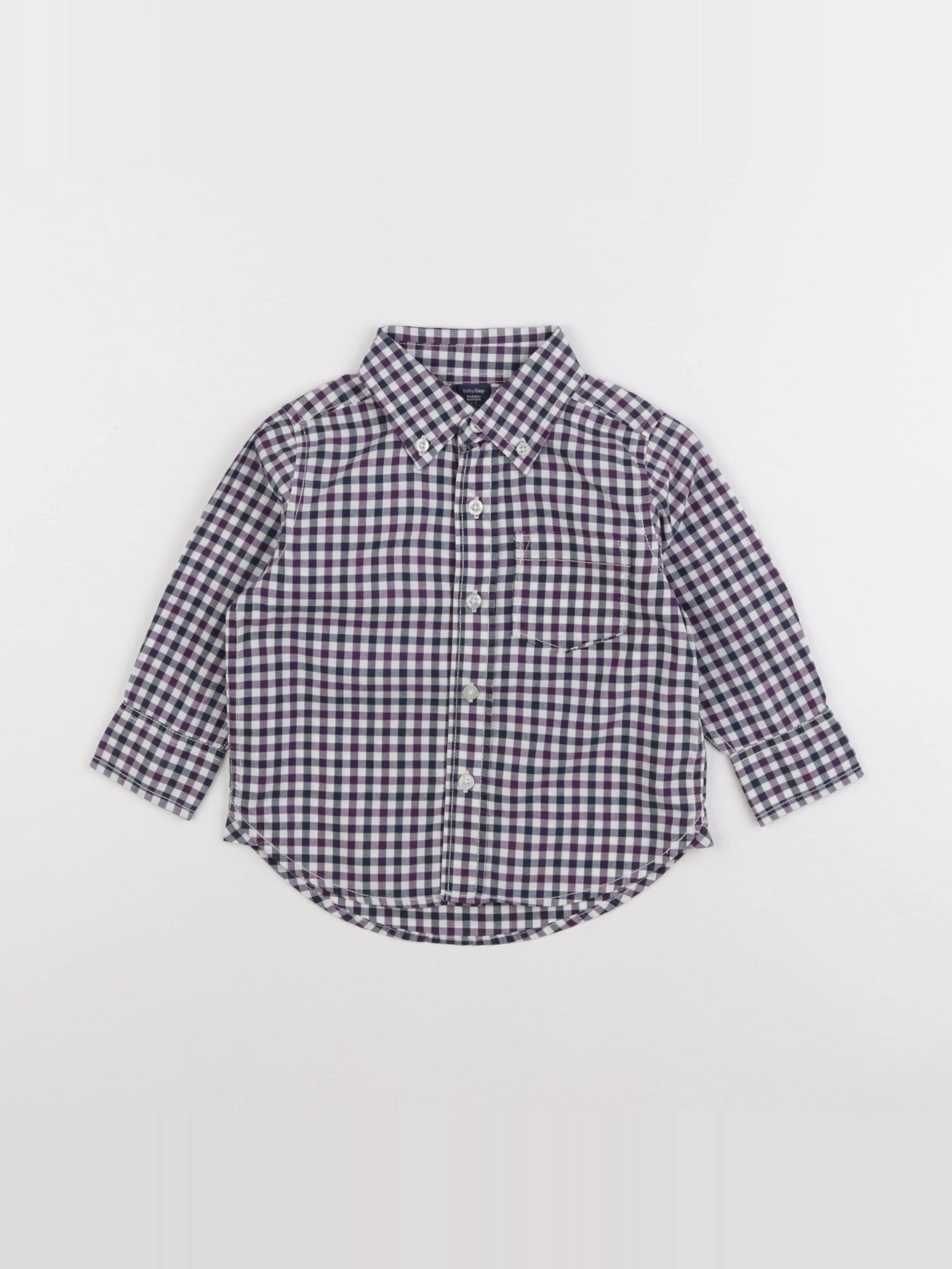 GAP - chemise multicolore - 12/18 mois