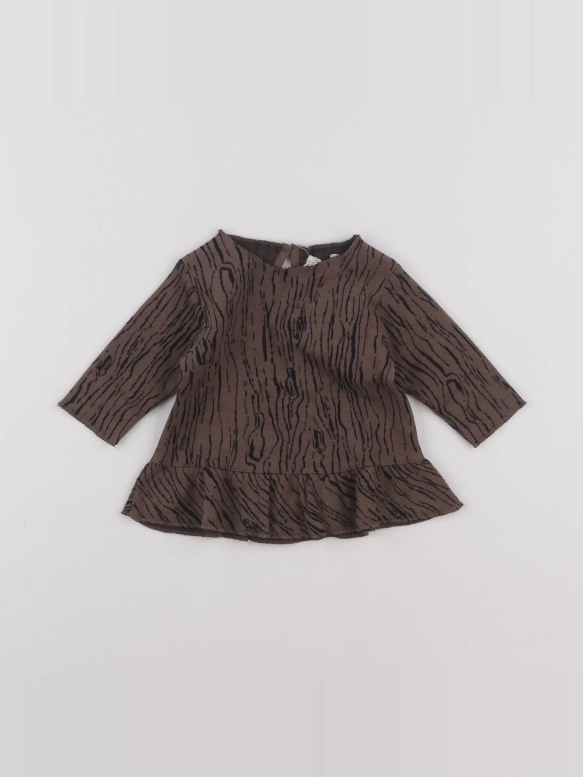 Play Up - tee-shirt marron - 3 mois