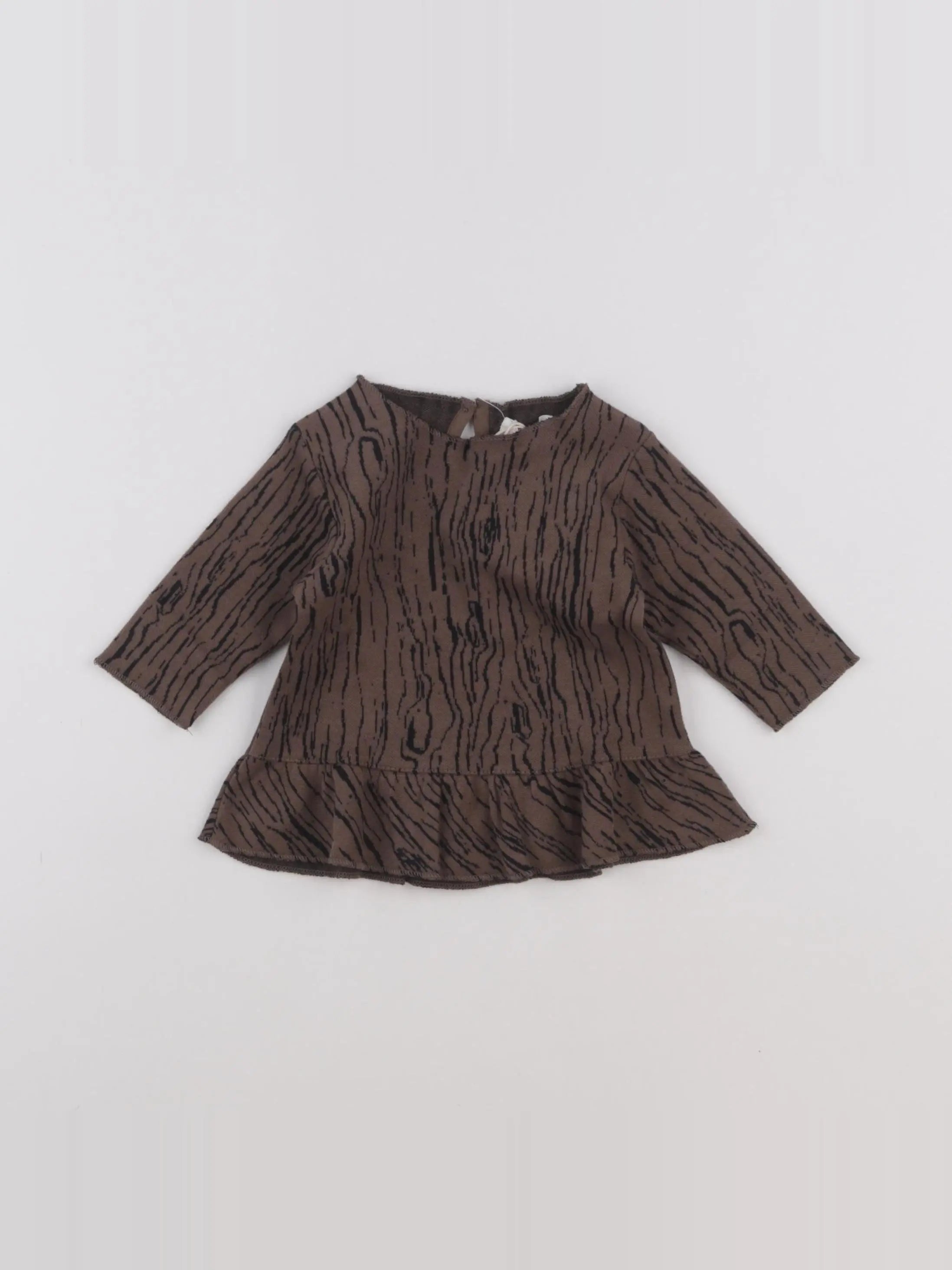 Play Up - tee-shirt marron - 3 mois
