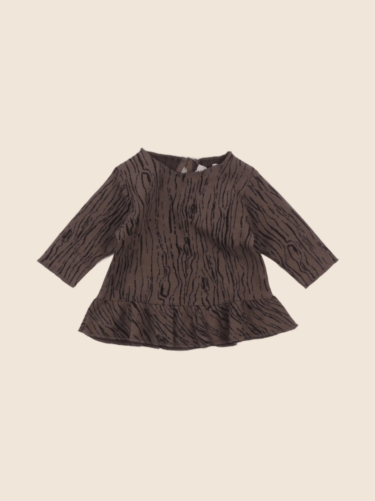 Play Up - tee-shirt marron - 3 mois