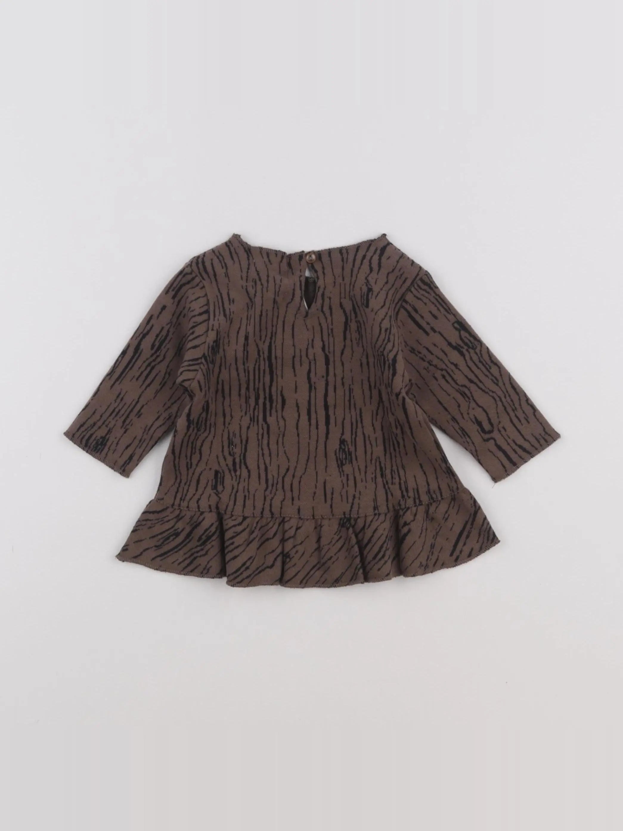Play Up - tee-shirt marron - 3 mois