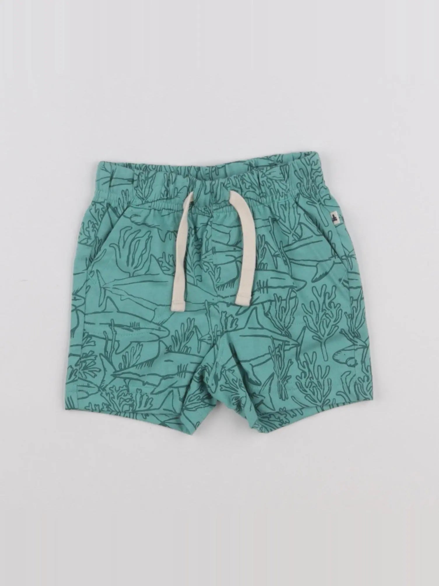 GAP - short vert - 6/12 mois
