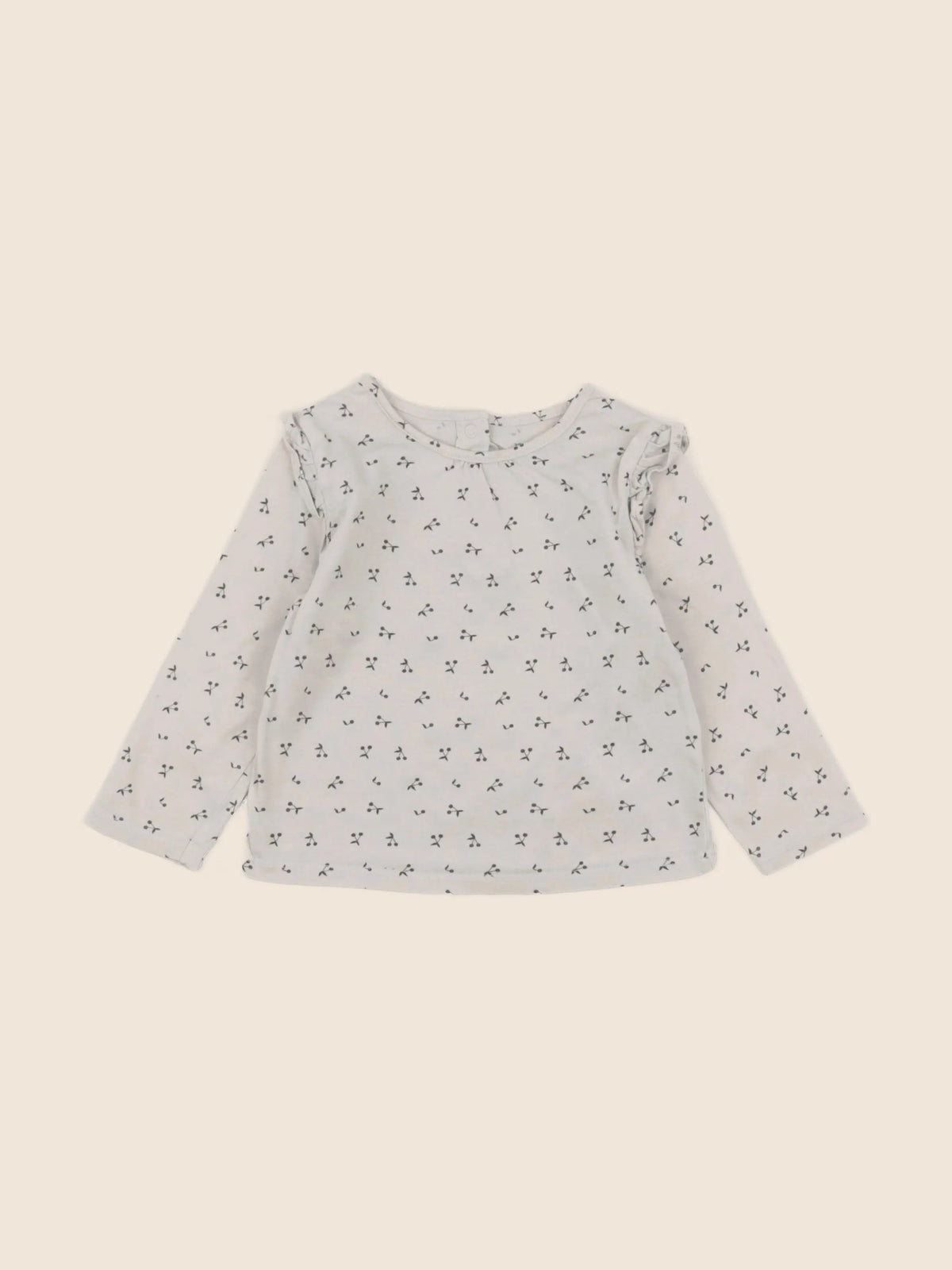 Vertbaudet - tee-shirt beige - 18 mois