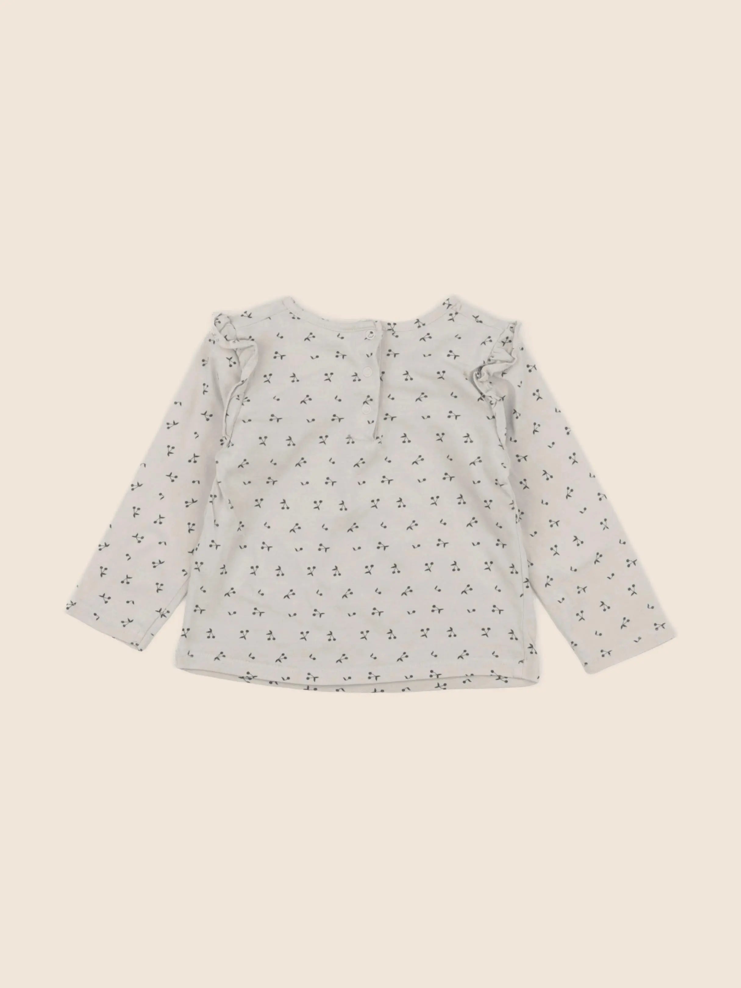 Vertbaudet - tee-shirt beige - 18 mois