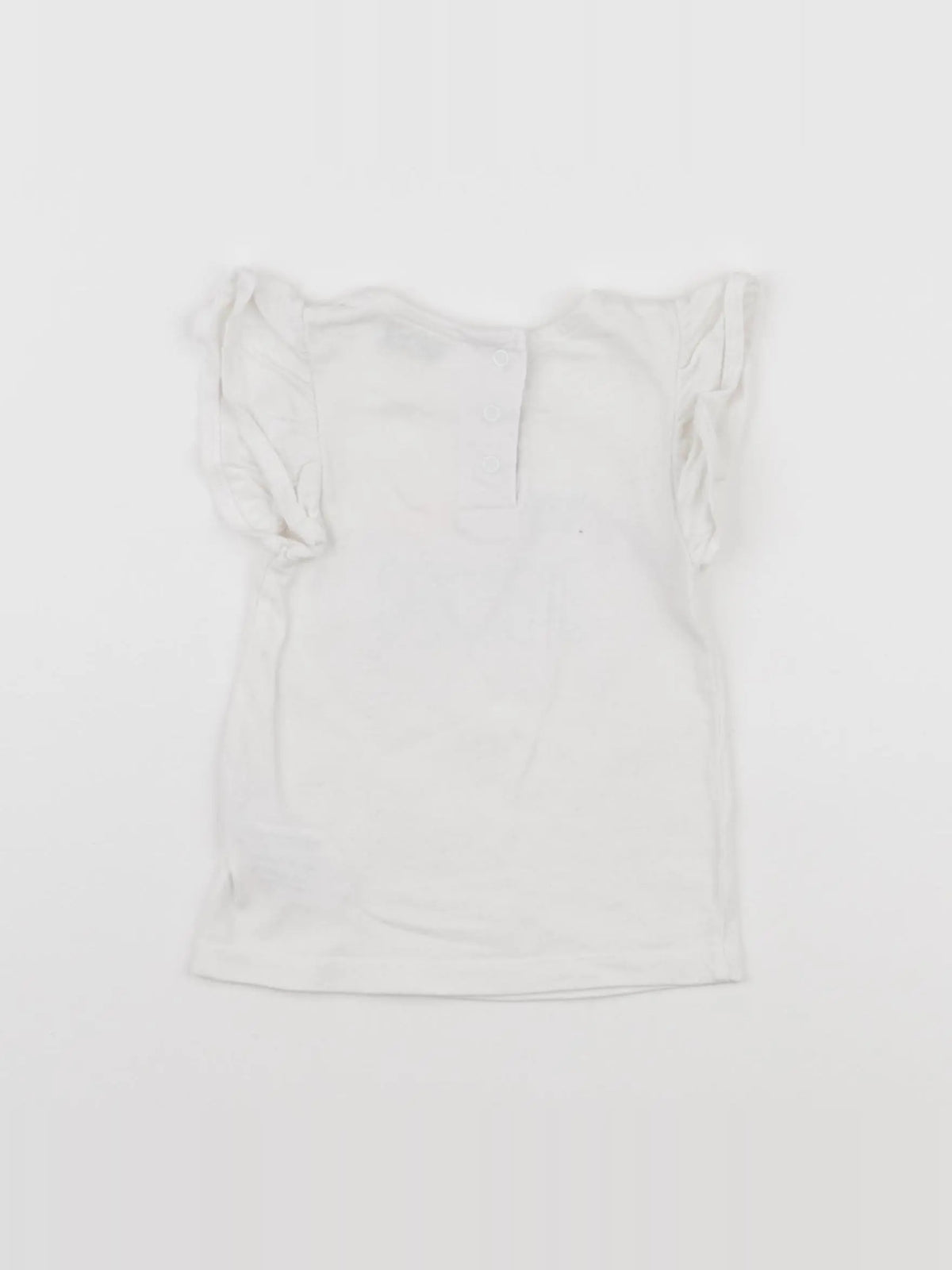 Tape à l'oeil - tee-shirt blanc - 3 mois